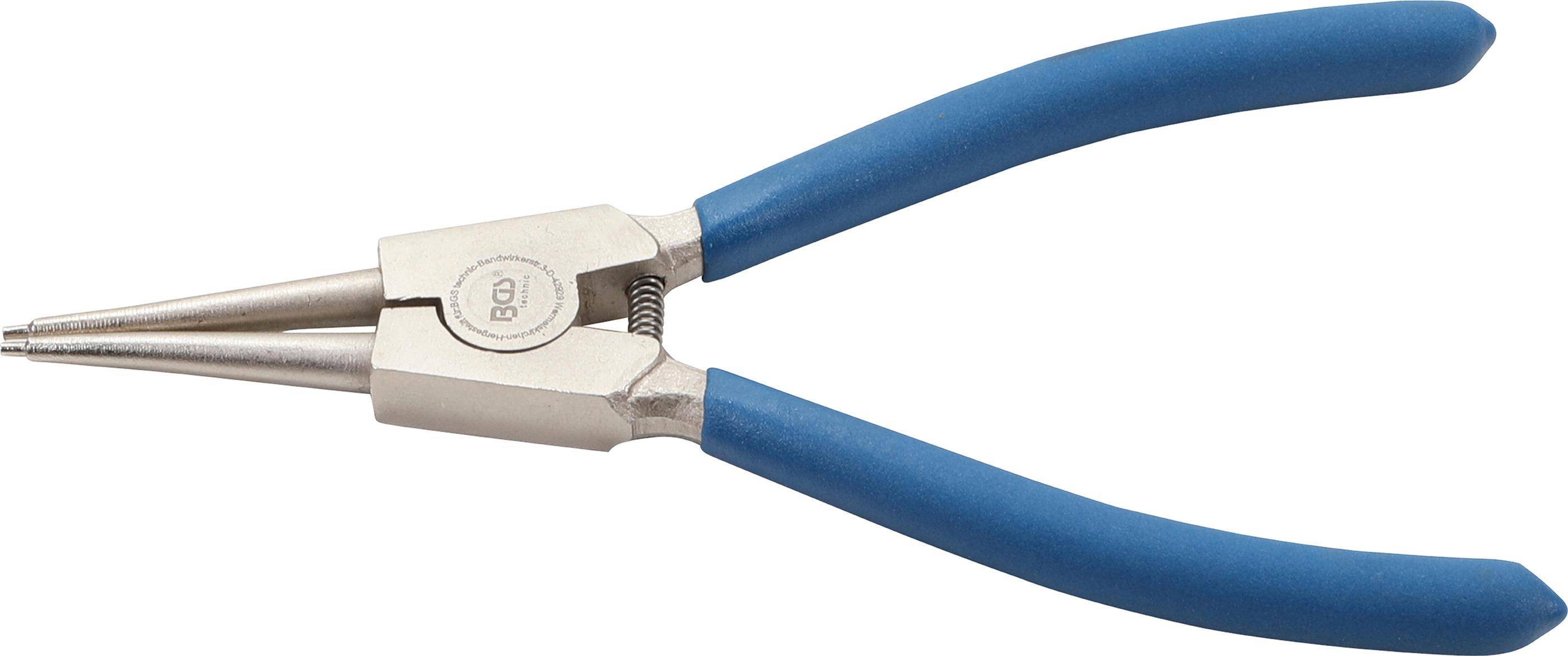 BGS Sprengringzange | gerade | für Außensprengringe | 175 mm
