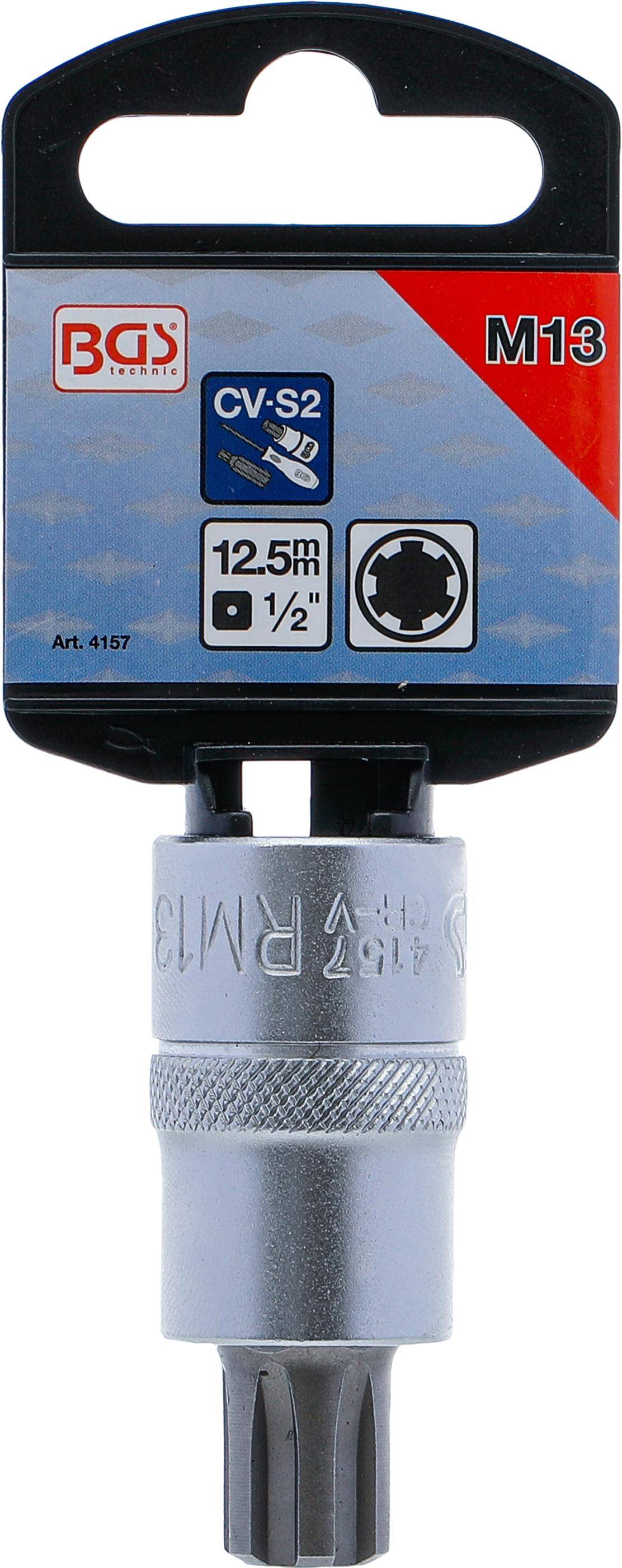 BGS technic Bit-Einsatz | Antrieb Innenvierkant 12,5 mm (1/2") |