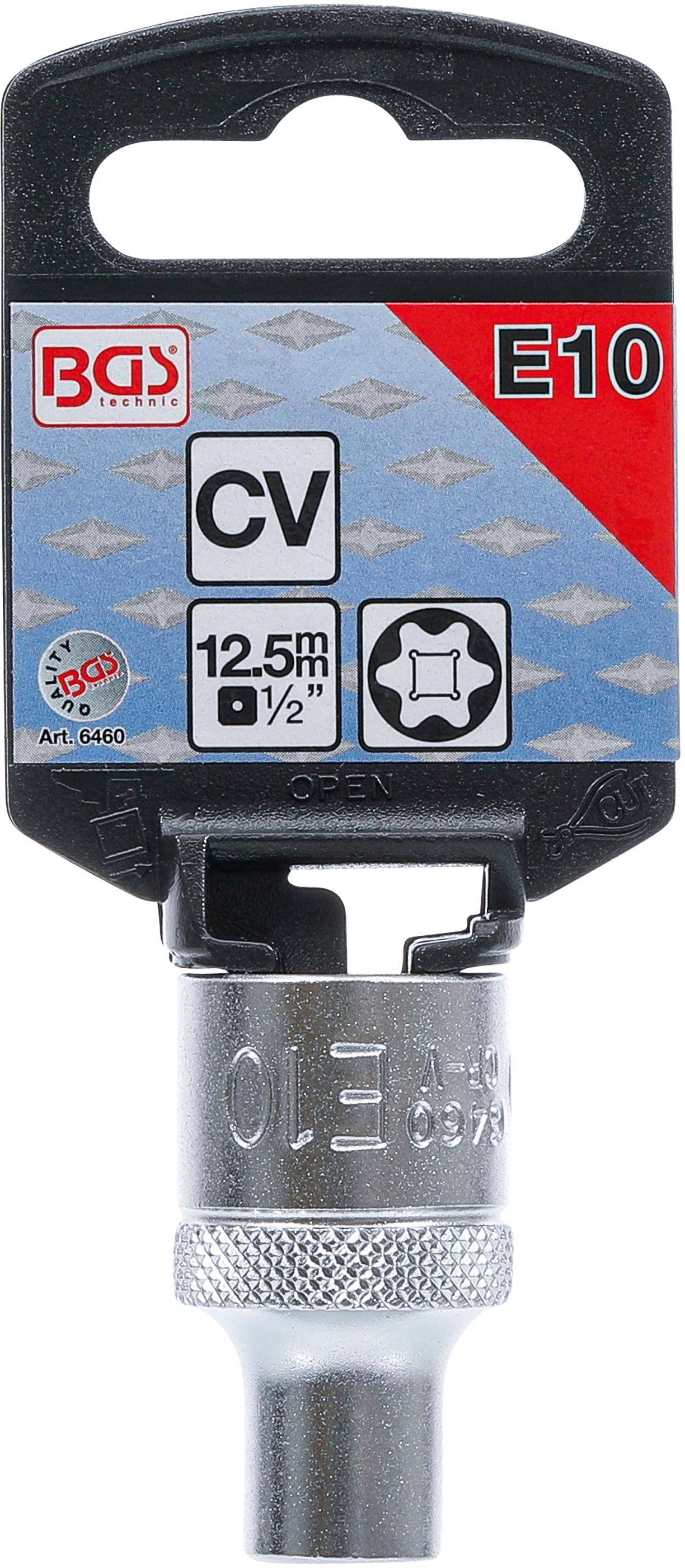 BGS technic Steckschlüssel-Einsatz E-Profil | Antrieb Innenvierkant