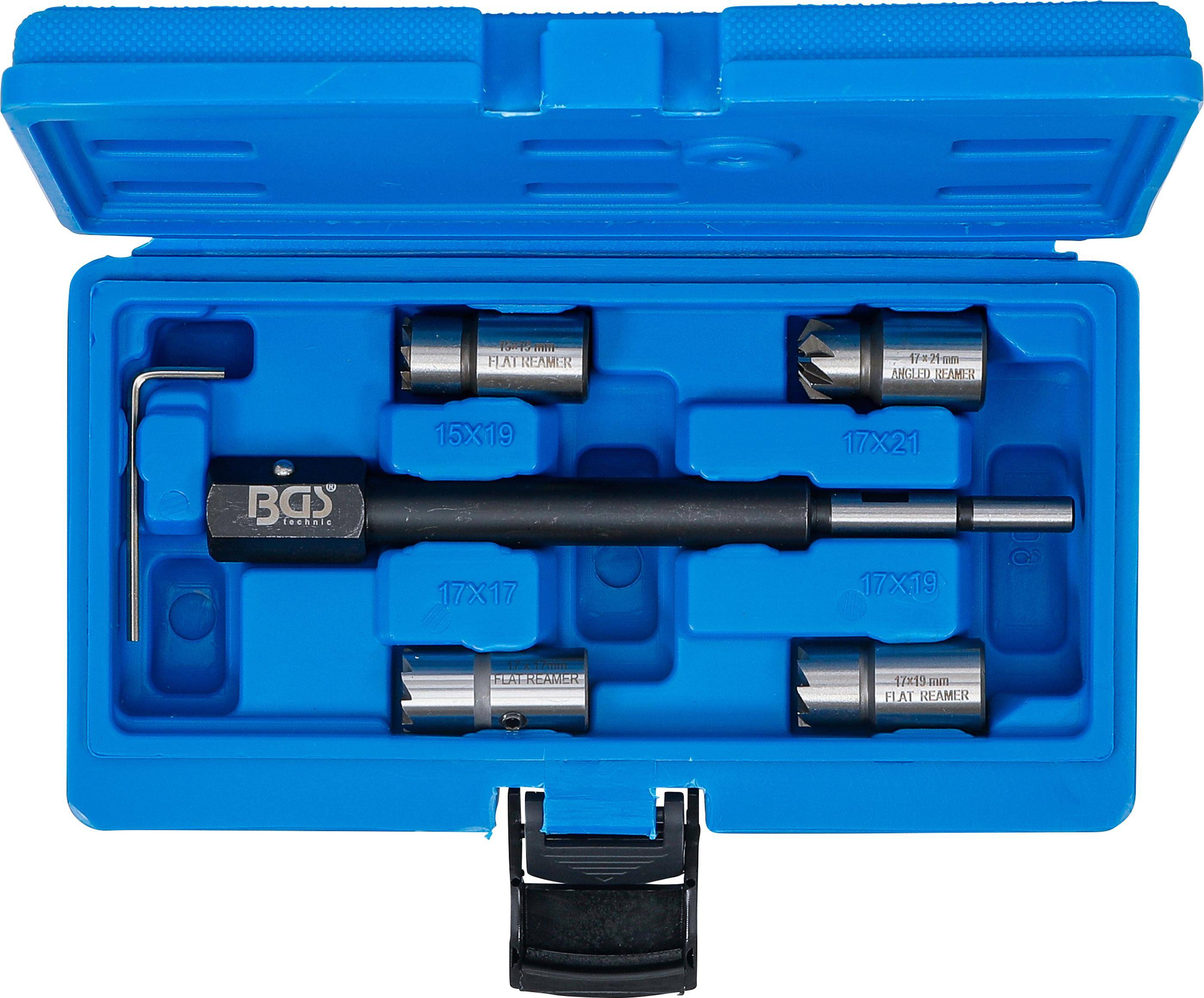 BGS technic Injektoren-Dichtsitz-Fräser-Satz für CDI Motoren | 5-tlg.