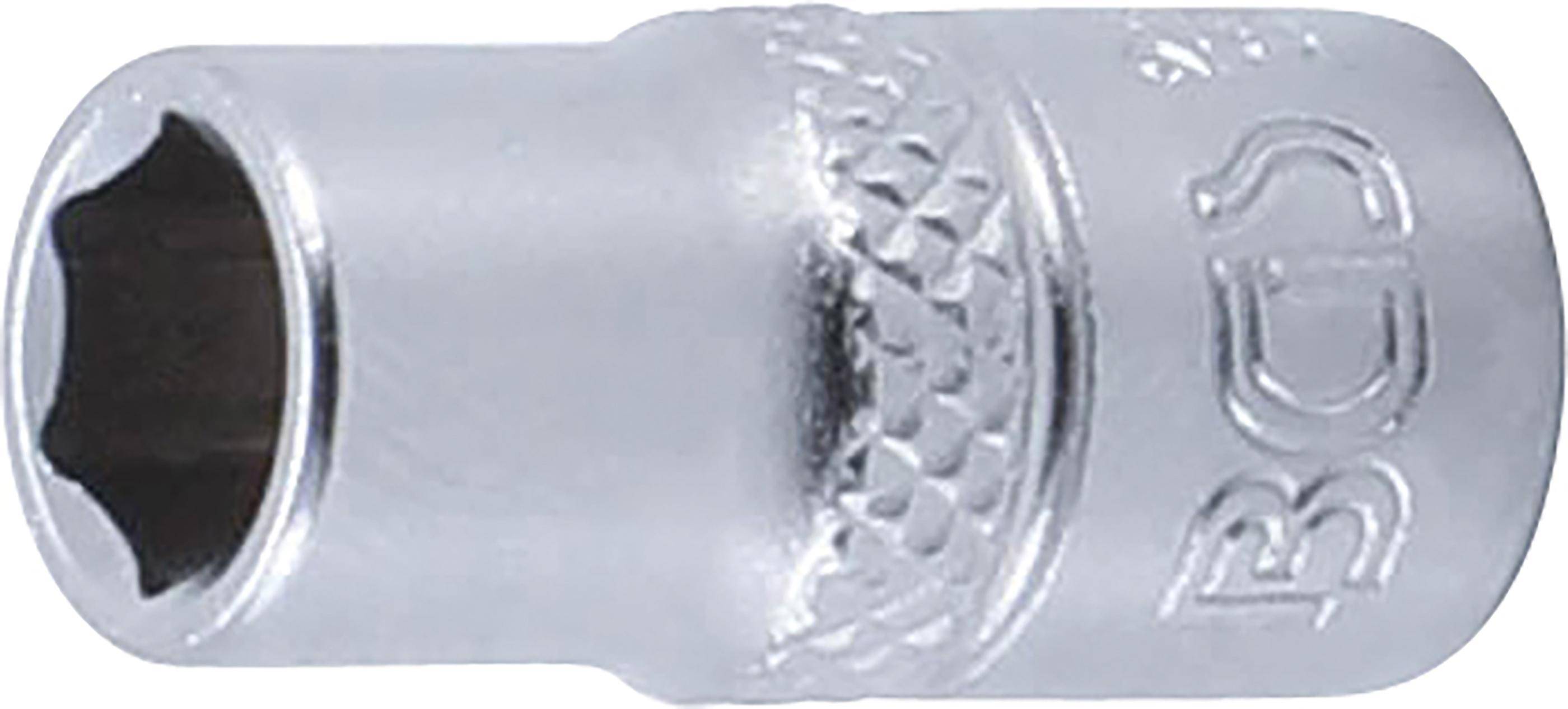 BGS technic Steckschlüssel-Einsatz Sechskant | Antrieb Innenvierkant