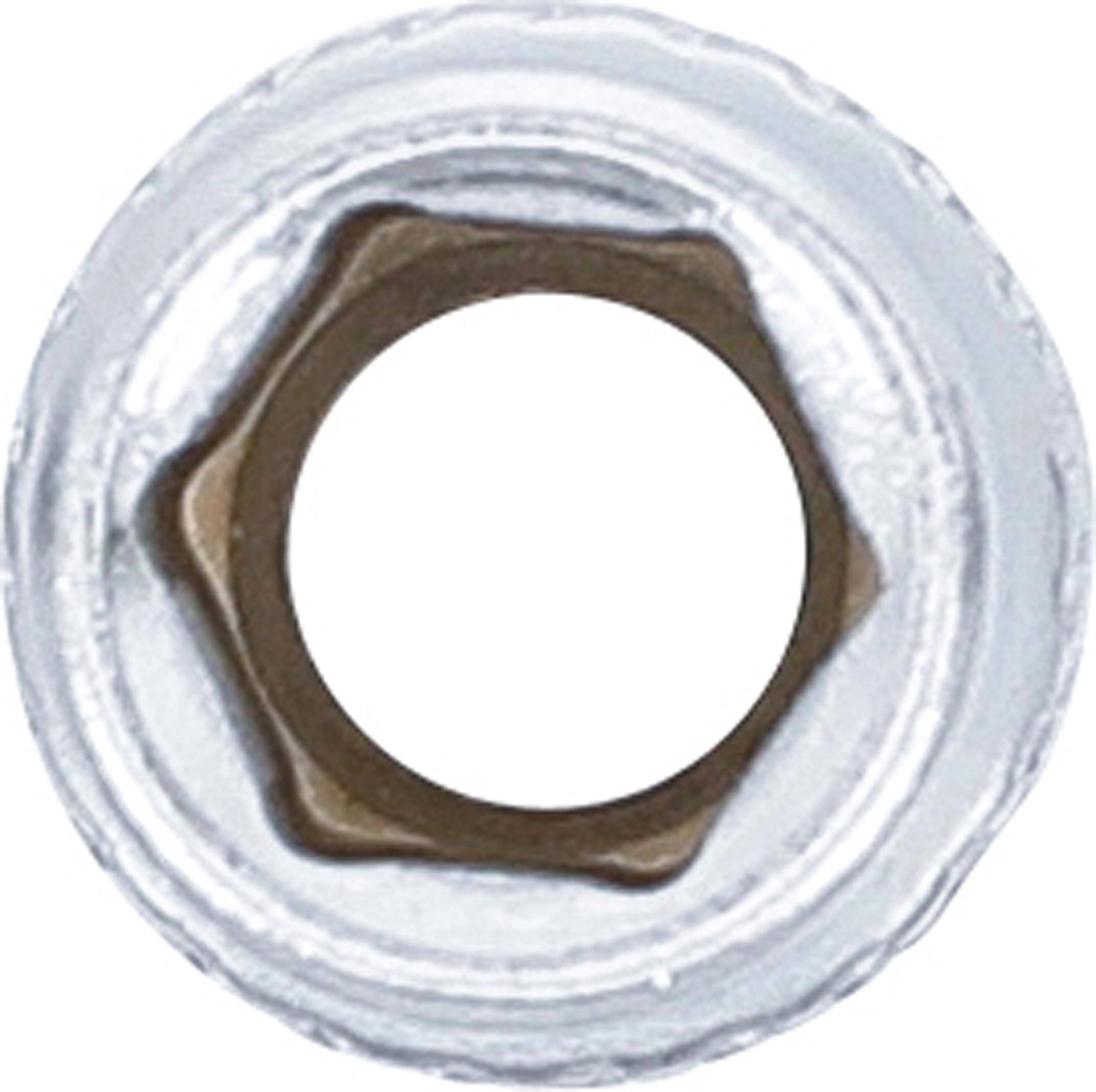 BGS technic Steckschlüssel-Einsatz Sechskant | Antrieb Innenvierkant