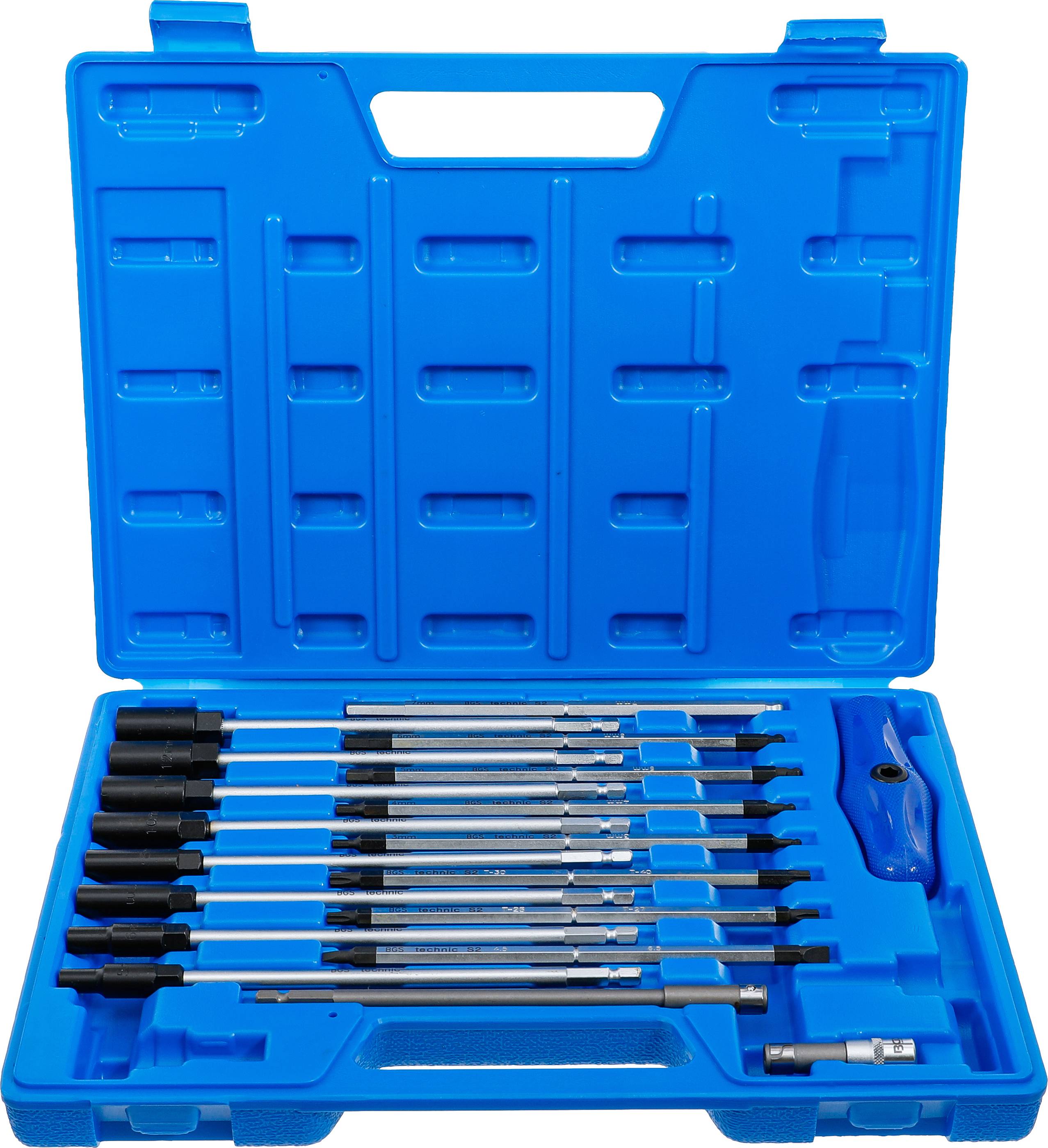 BGS technic T-Griff-Schraubendreher- und Steckschlssel-Satz | 19-tlg.