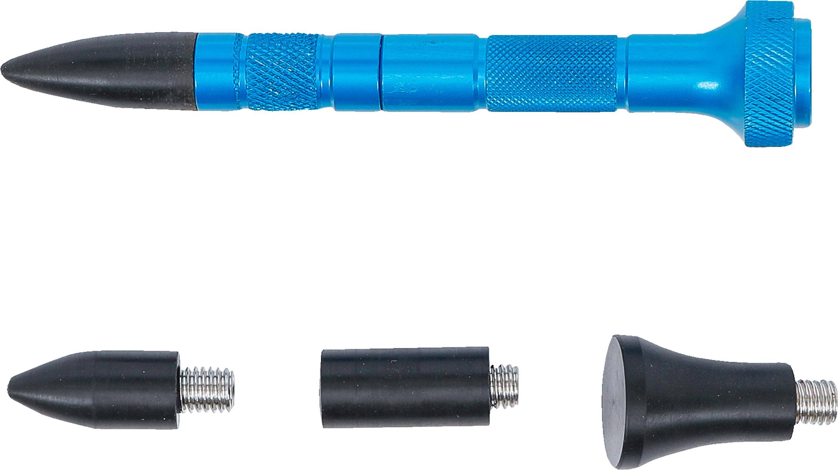 BGS technic Aluminum-Ausbeulstift mit auswechselbaren Spitzen | 100 mm