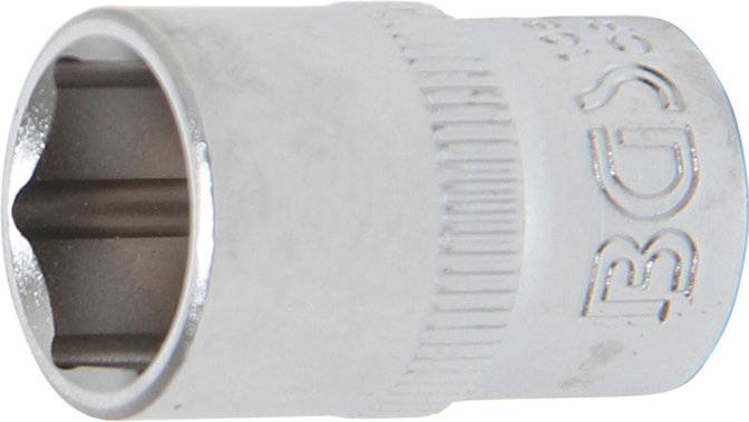 Steckschlüssel-Einsatz Sechskant Antrieb Innenvierkant 10 mm (3/8) SW 13 mm