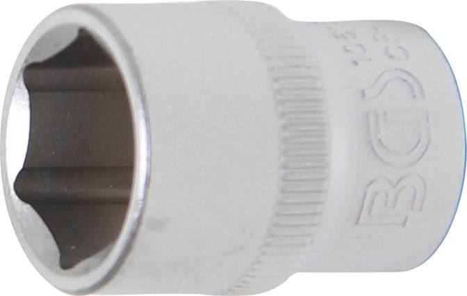 Steckschlüssel-Einsatz Sechskant Antrieb Innenvierkant 10 mm (3/8) SW 15 mm