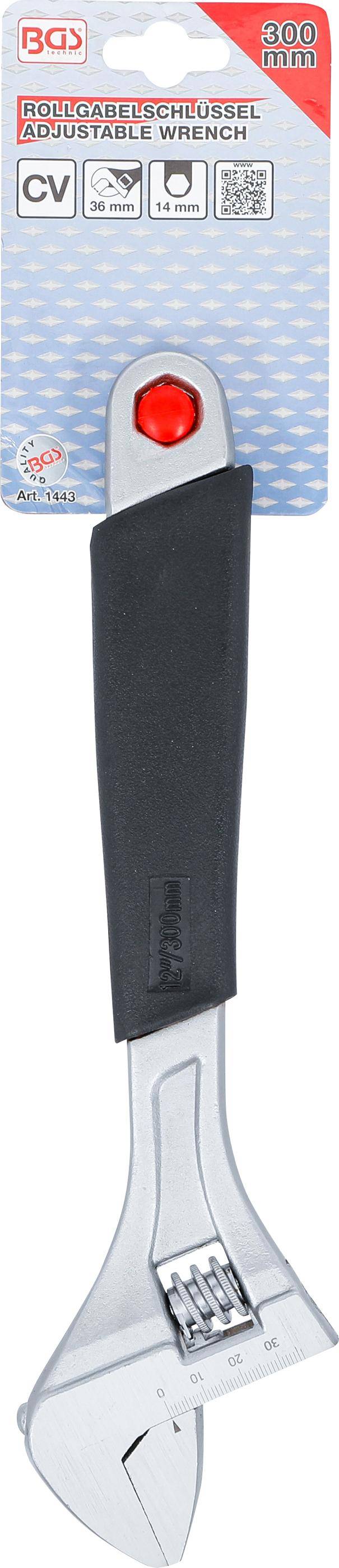 BGS Rollgabelschlssel mit Kunststoff-Softgriff | SW max. 36 mm