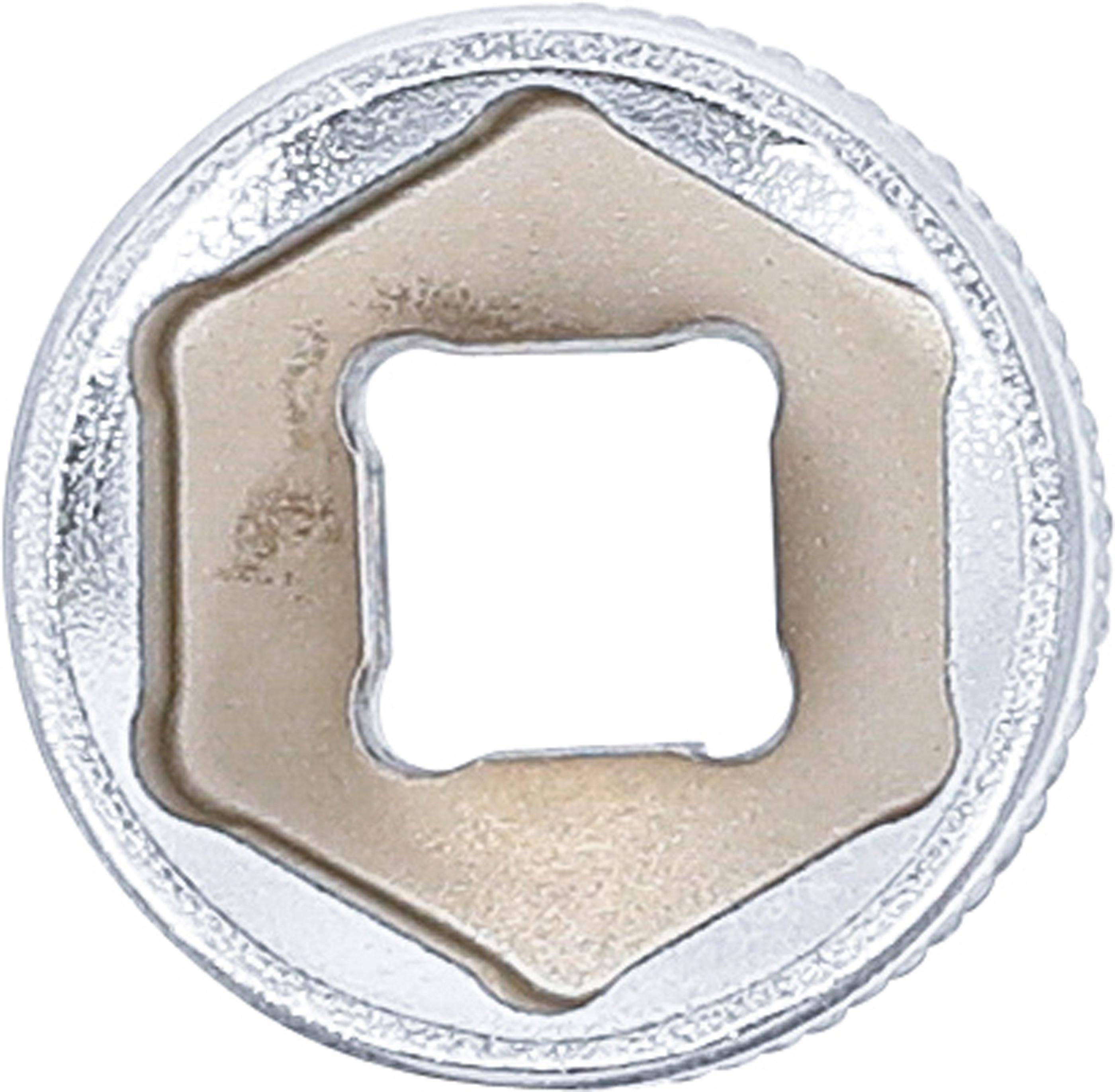 BGS technic Steckschlüssel-Einsatz Sechskant | Antrieb Innenvierkant