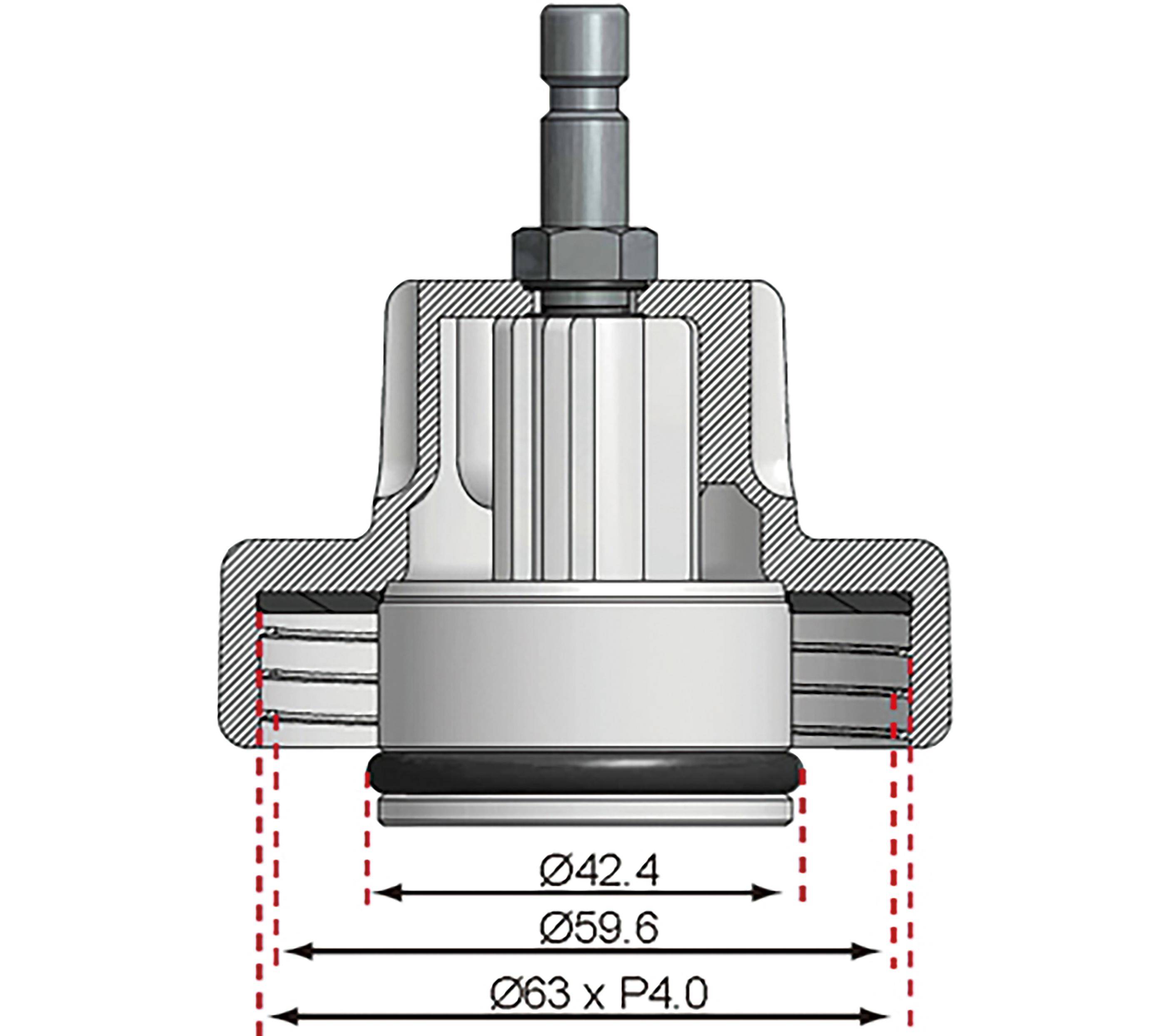 BGS Adapter Nr. 13 fr Art. 8027, 8098 | fr Chrysler, Mercedes-Benz