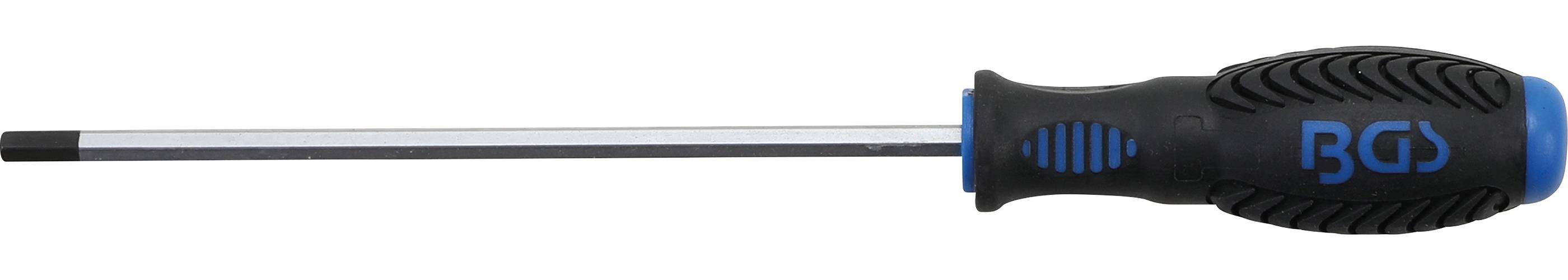 BGS technic Schraubendreher | Innensechskant 5 mm | Klingenlänge 150