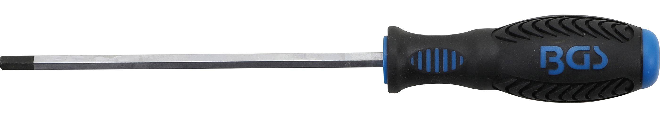 BGS technic Schraubendreher | Innensechskant 6 mm | Klingenlänge 150