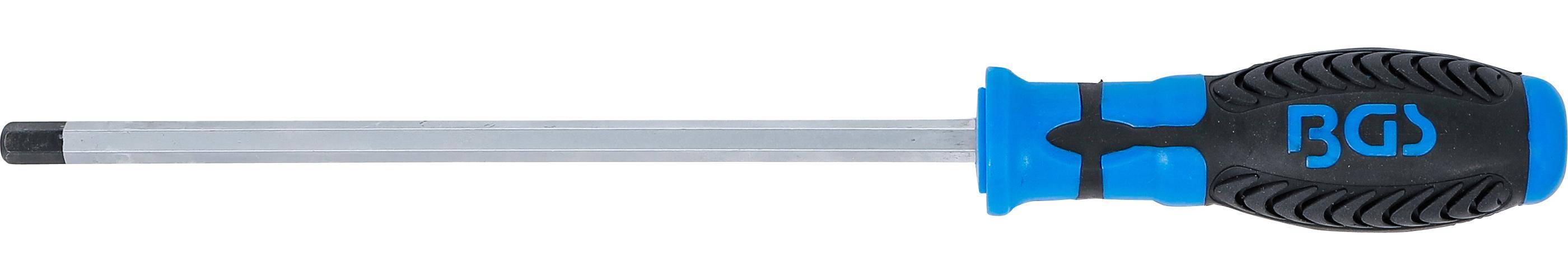 BGS technic Schraubendreher | Innensechskant 8 mm | Klingenlänge 200