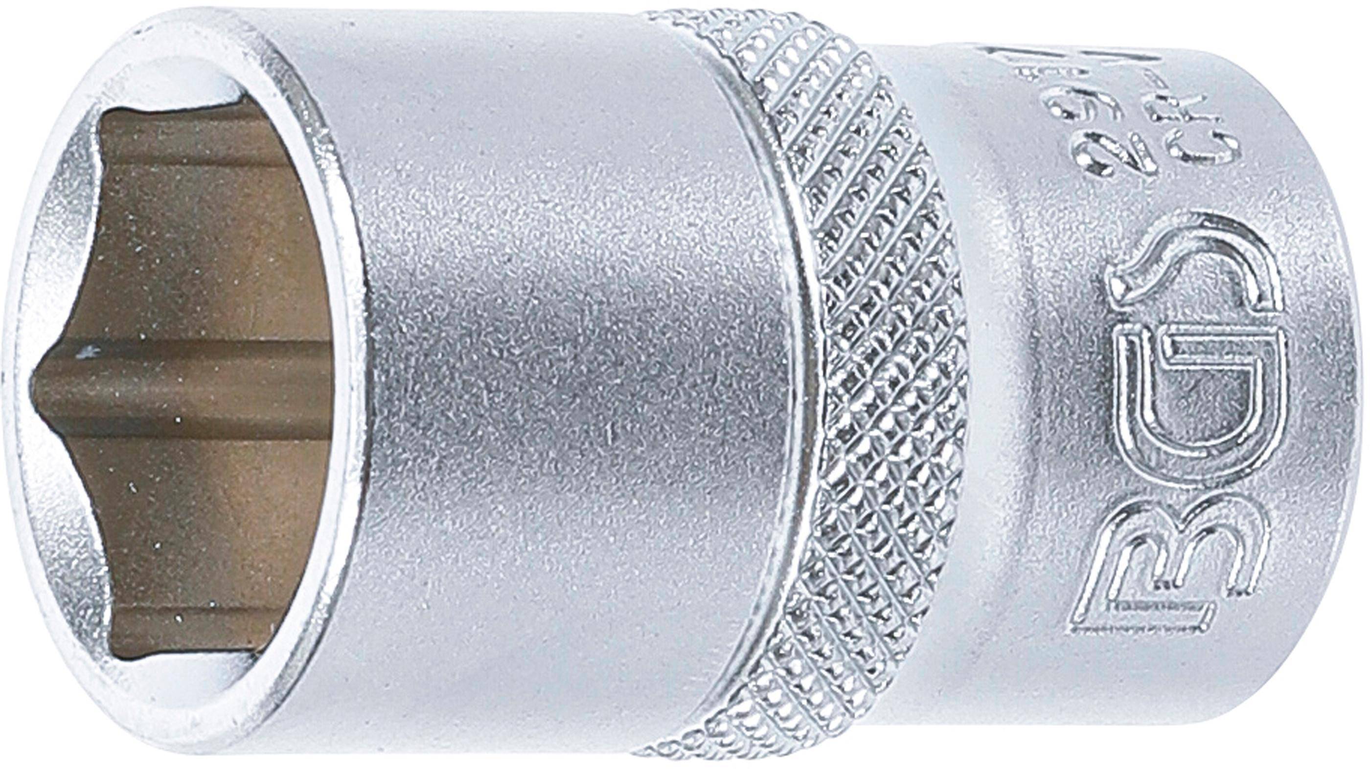 BGS Steckschlüssel-Einsatz Sechskant | Antrieb Innenvierkant 12,5 mm