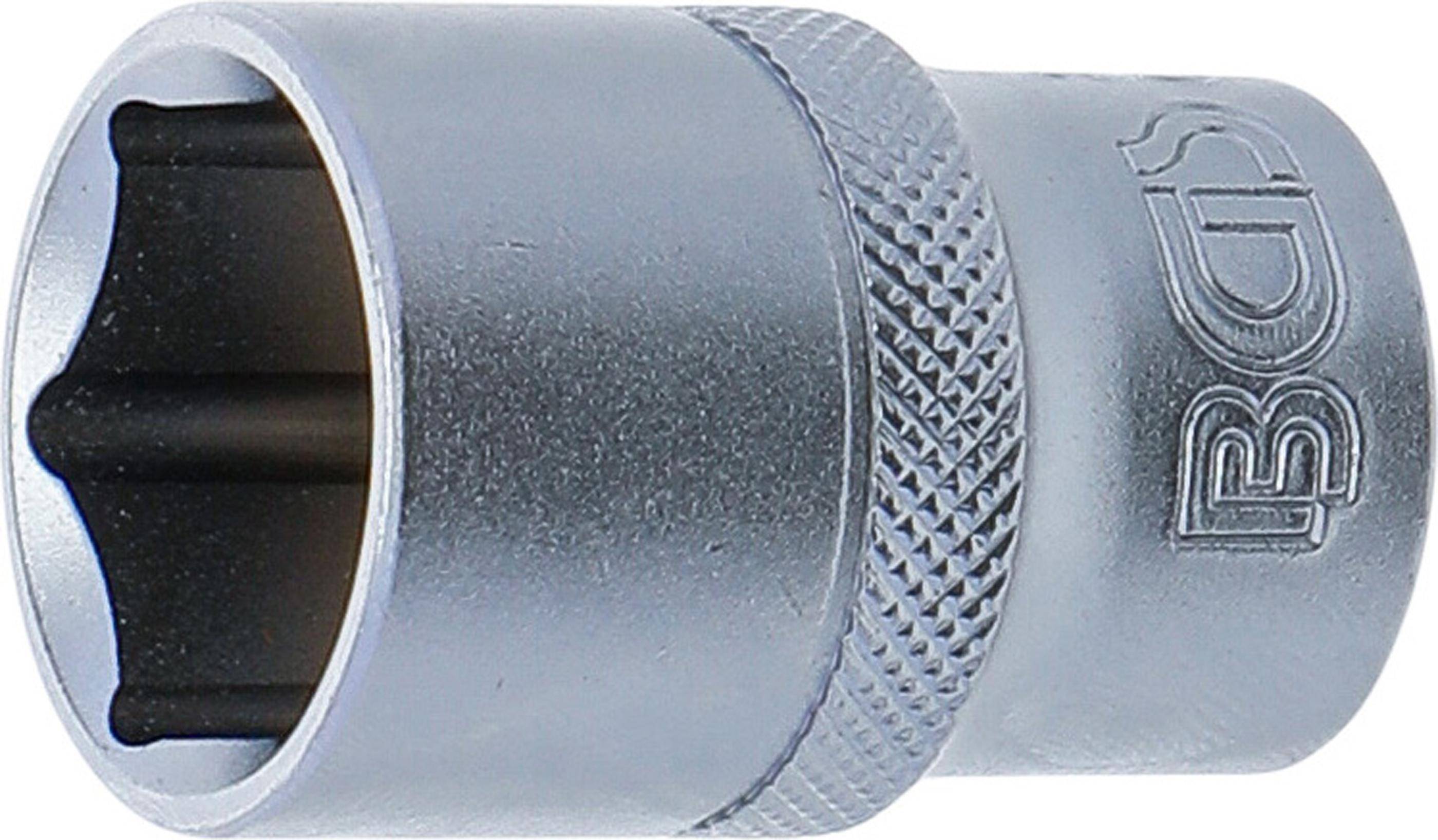 BGS Steckschlüssel-Einsatz Sechskant | Antrieb Innenvierkant 12,5 mm