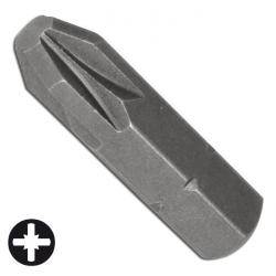Bit POZI - 5/16" - 30 mm - Chrom-Vanadium-Stahl - POZI Bit PZ #4
