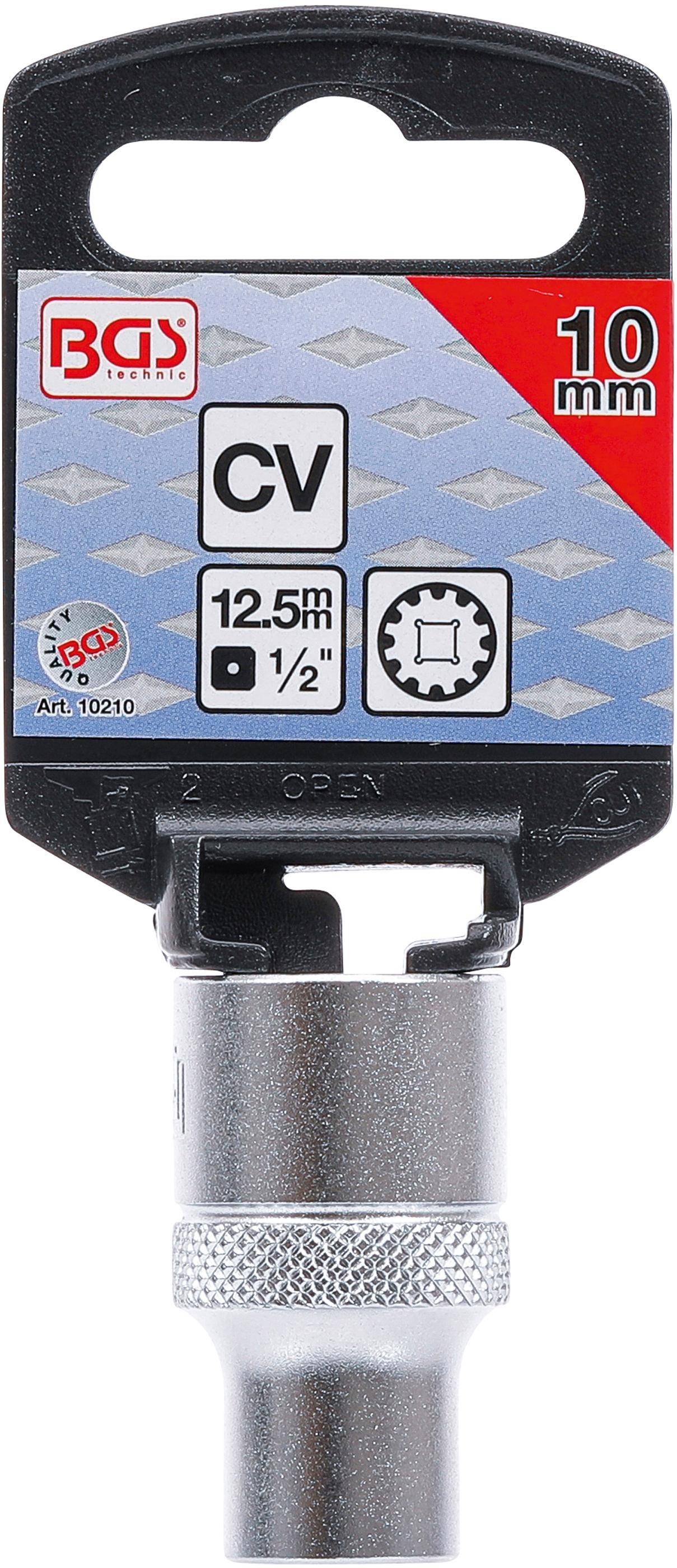 BGS Steckschlüssel-Einsatz Gear Lock | Antrieb Innenvierkant 12,5 mm