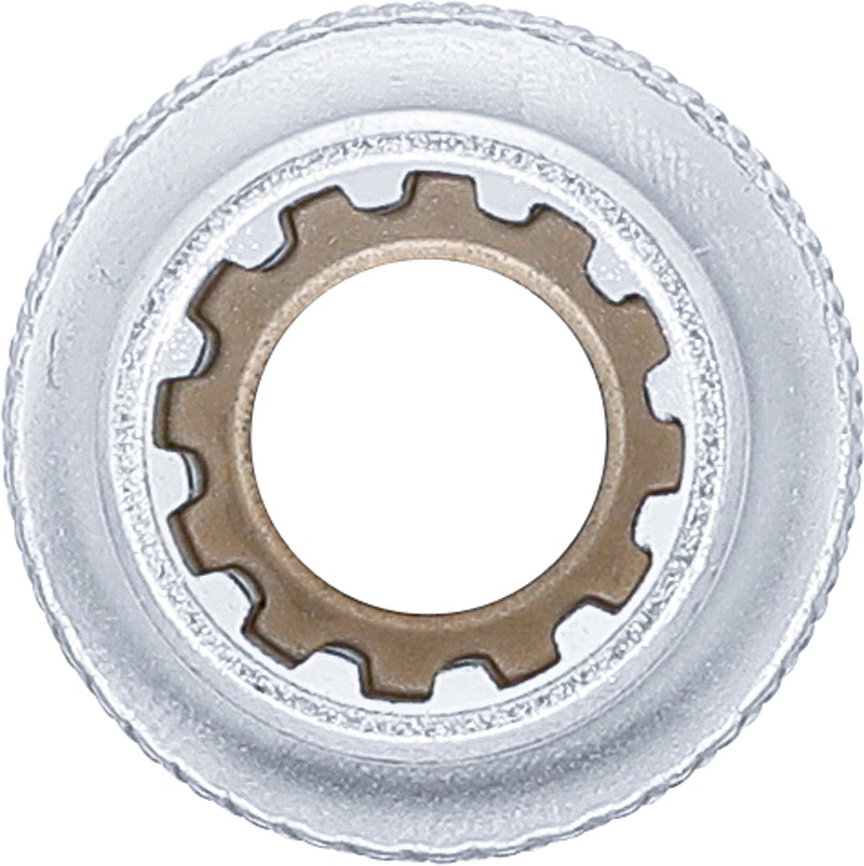 BGS Steckschlssel-Einsatz Gear Lock | Antrieb Innenvierkant 12,5 mm