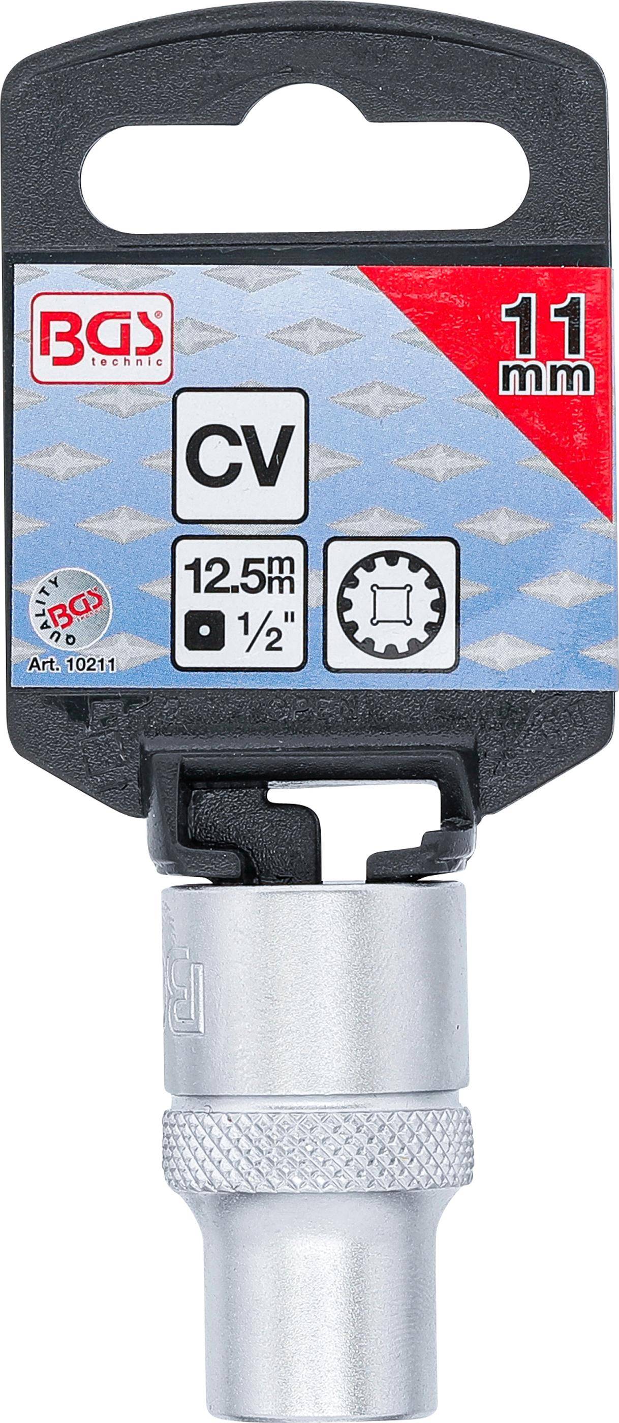 BGS Steckschlüssel-Einsatz Gear Lock | Antrieb Innenvierkant 12,5 mm