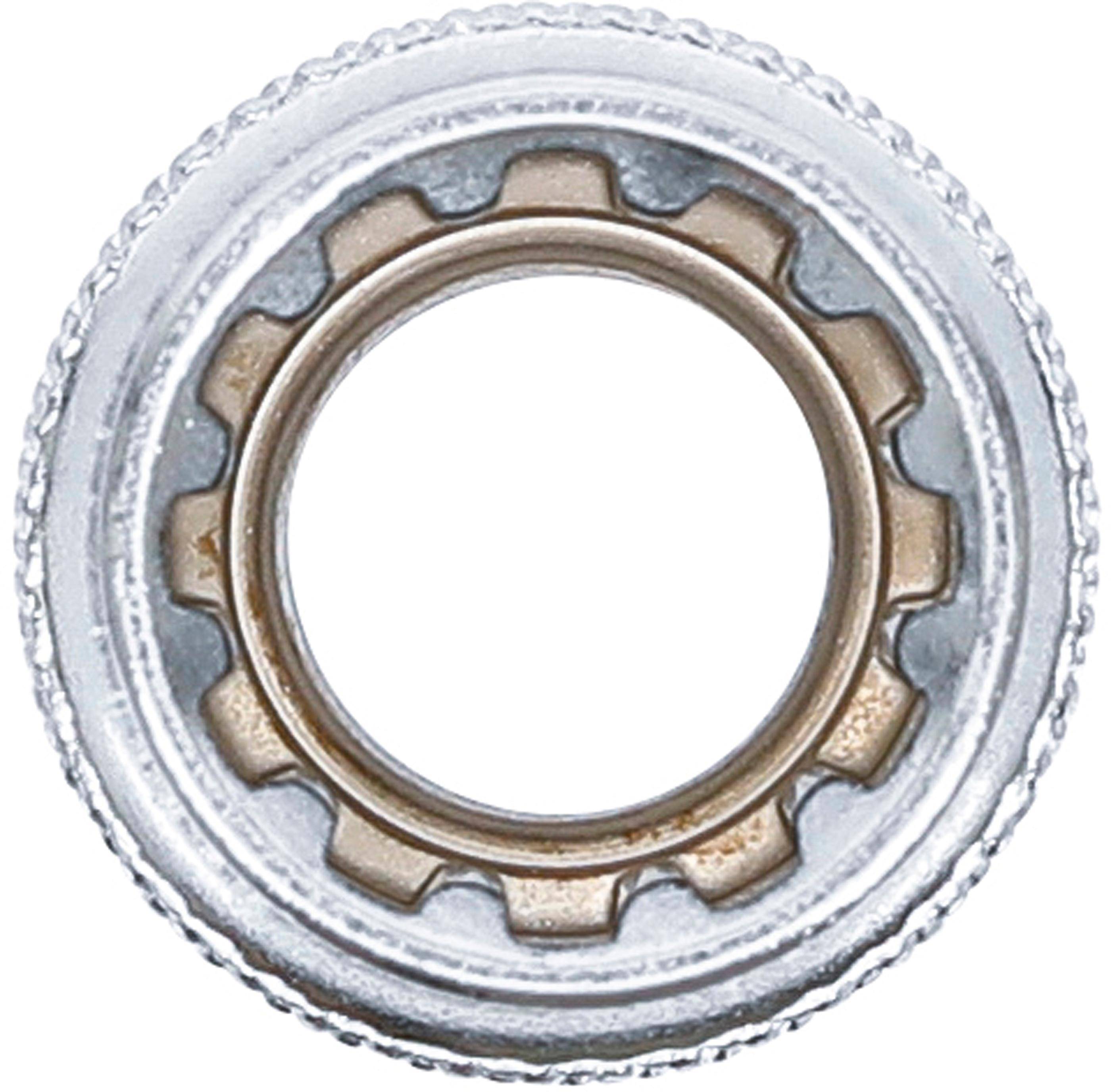 BGS Steckschlssel-Einsatz Gear Lock | Antrieb Innenvierkant 12,5 mm