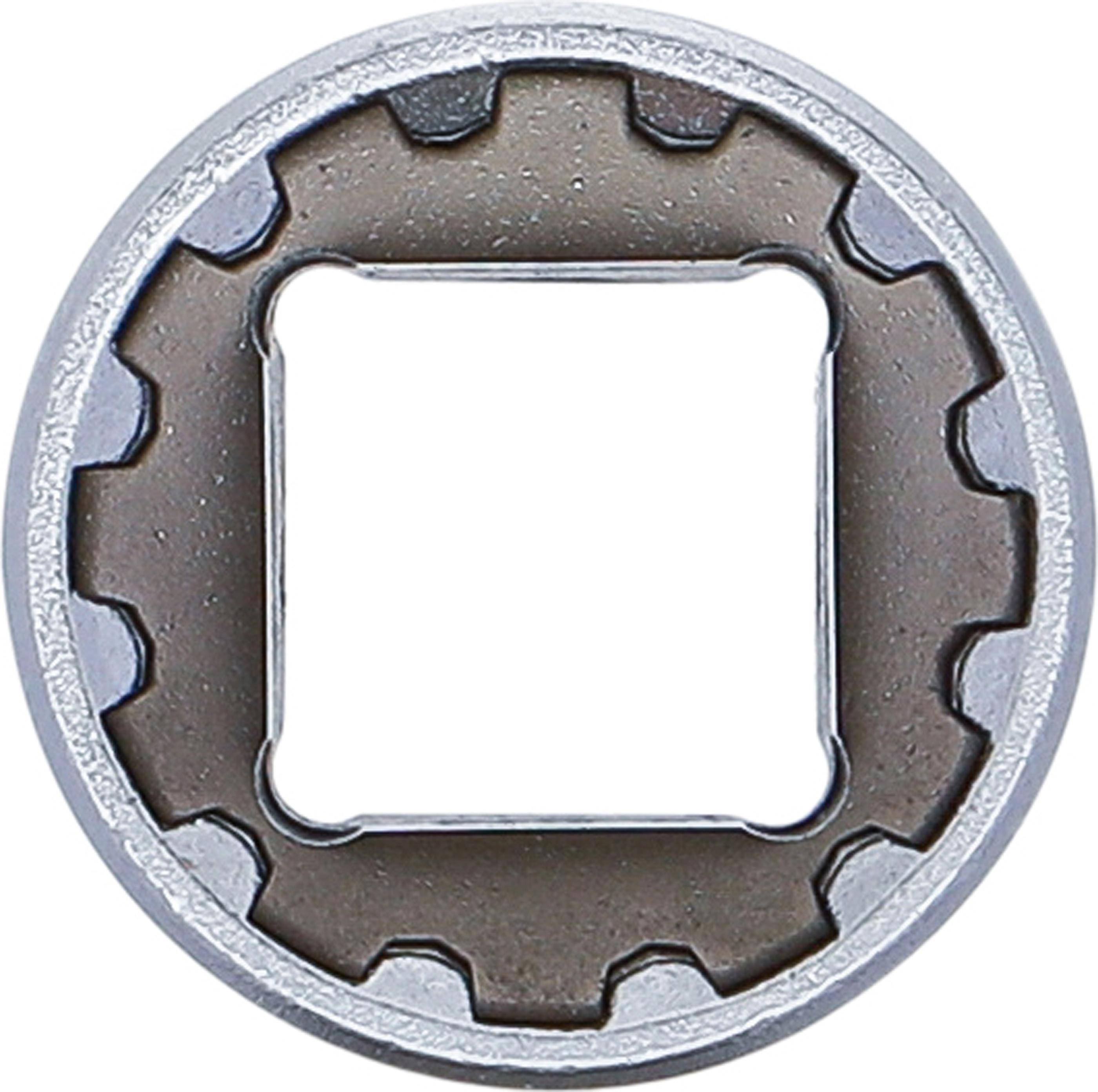 BGS Steckschlssel-Einsatz Gear Lock | Antrieb Innenvierkant 12,5 mm