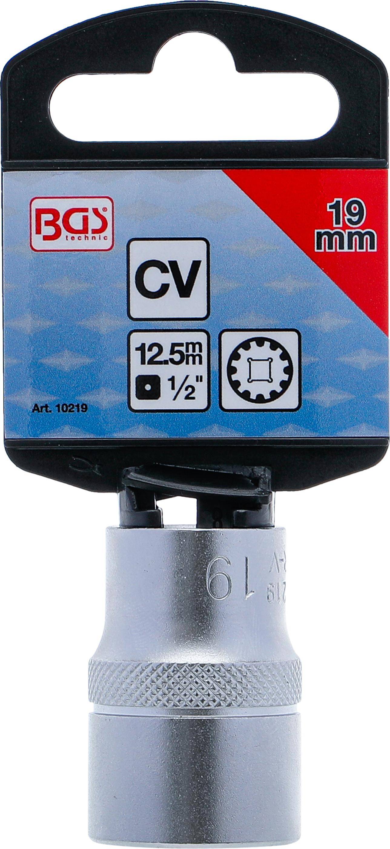 BGS Steckschlüssel-Einsatz Gear Lock | Antrieb Innenvierkant 12,5 mm