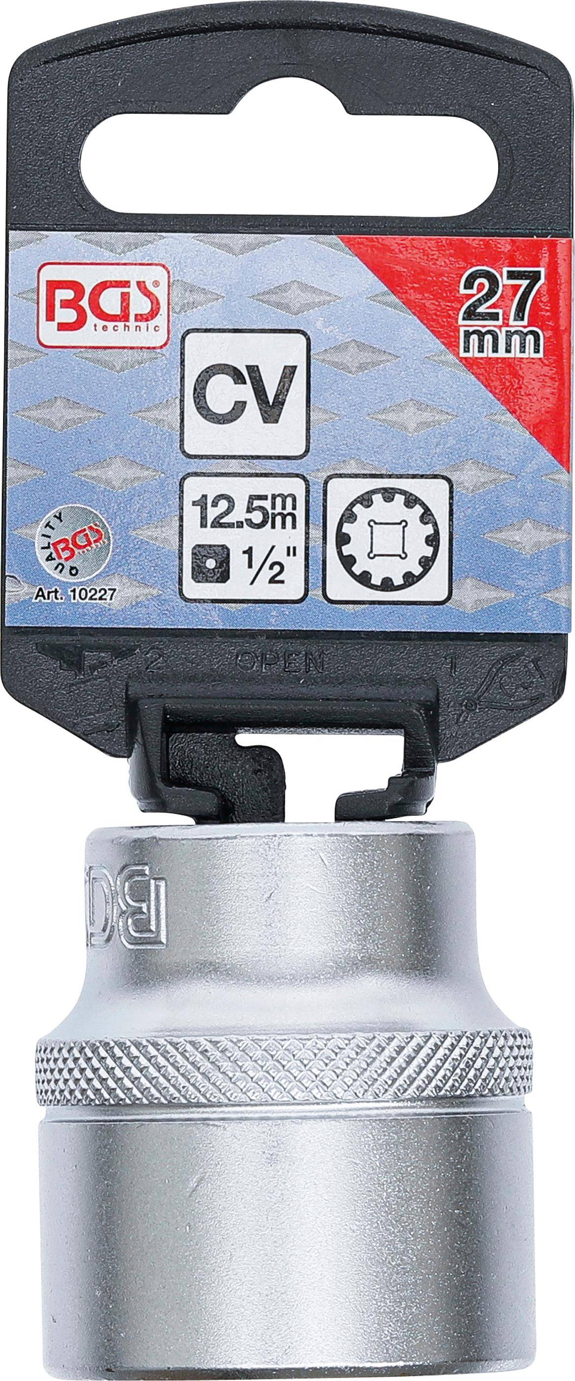 BGS technic Steckschlssel-Einsatz Gear Lock | Antrieb Innenvierkant
