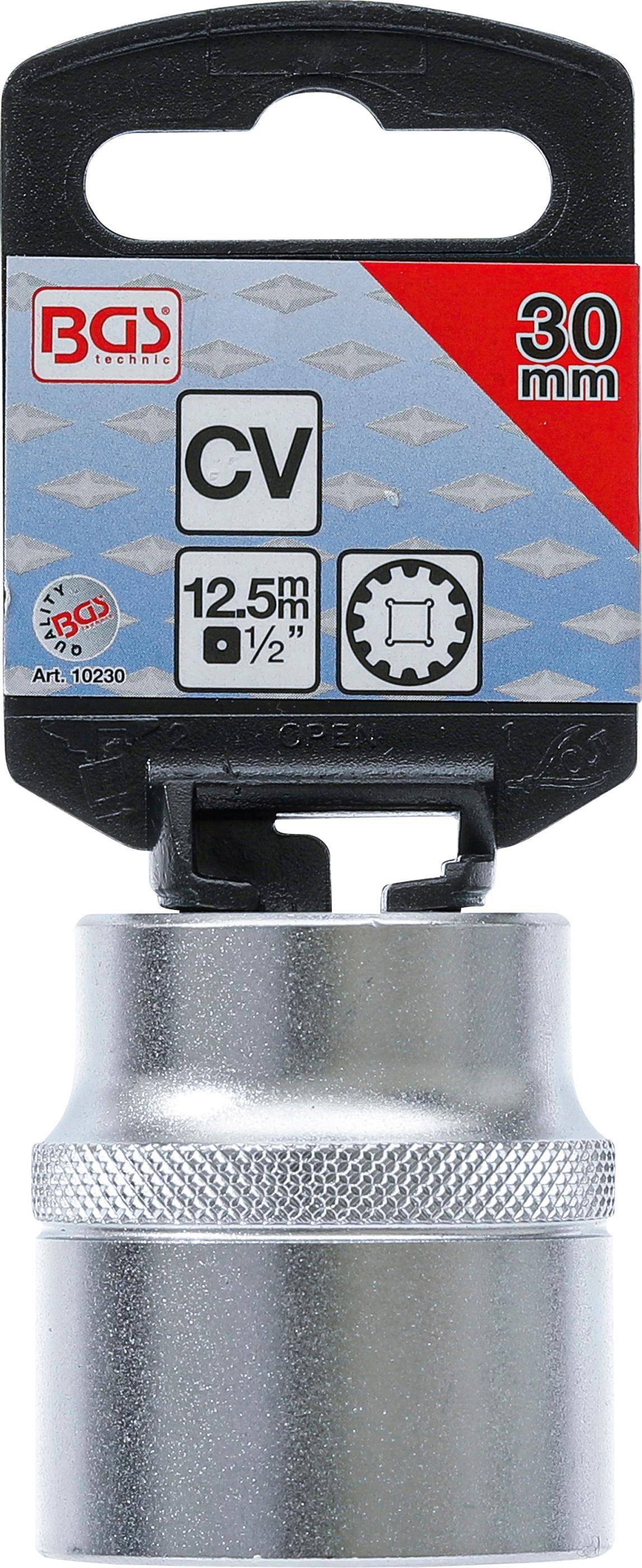 BGS technic Steckschlssel-Einsatz Gear Lock | Antrieb Innenvierkant