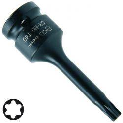 Kraft-Biteinsatz "BGS" T-Profil - 1/2" Antrieb Chrom-Molybdän-Stahl - Länge 75 mm
