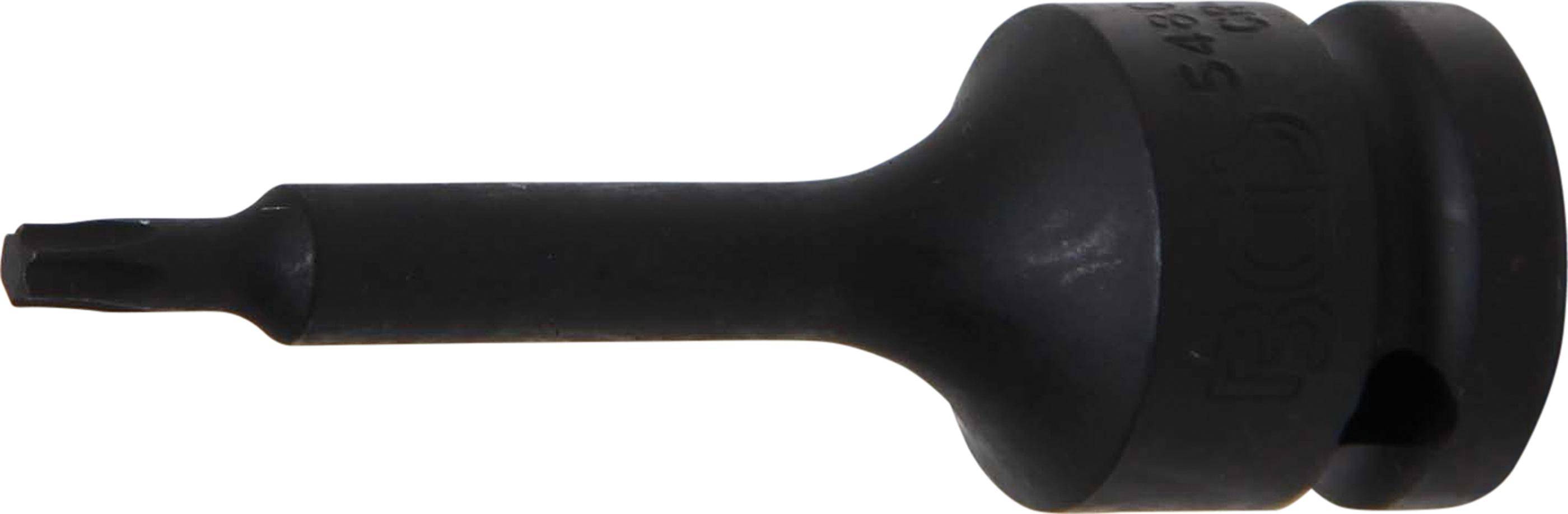 BGS Kraft-Bit-Einsatz | Länge 75 mm | Antrieb Innenvierkant 12,5 mm