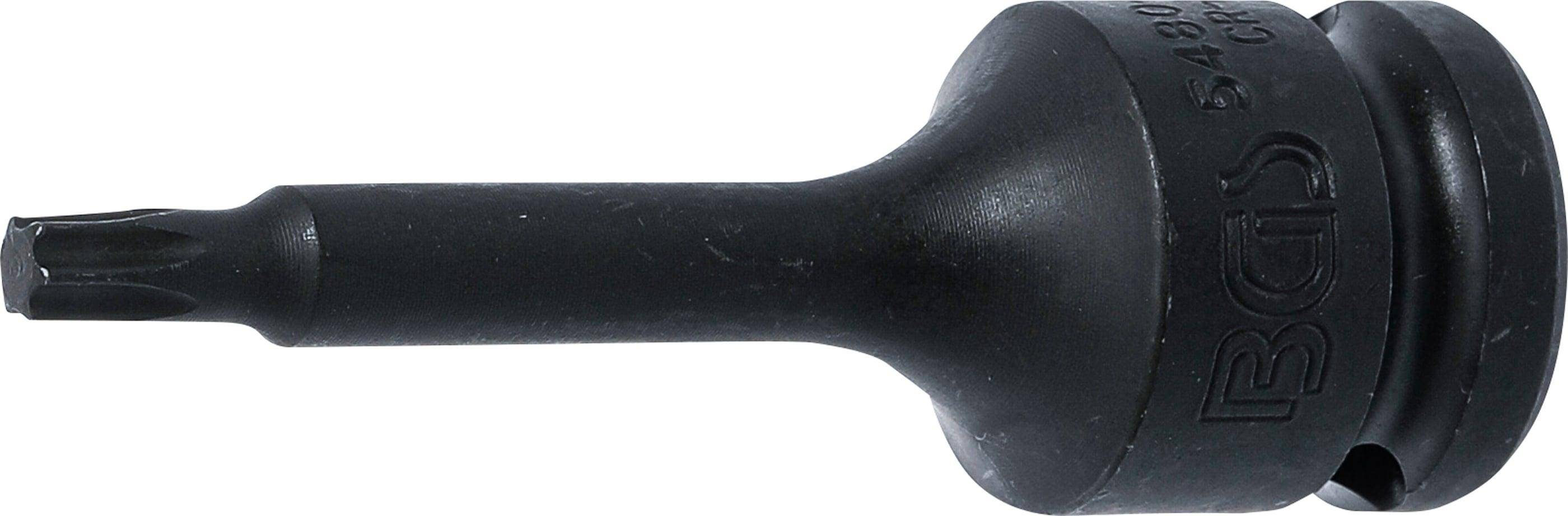 Kraft-Biteinsatz "BGS" T-Profil - 1/2" Antrieb Chrom-Molybdän-Stahl