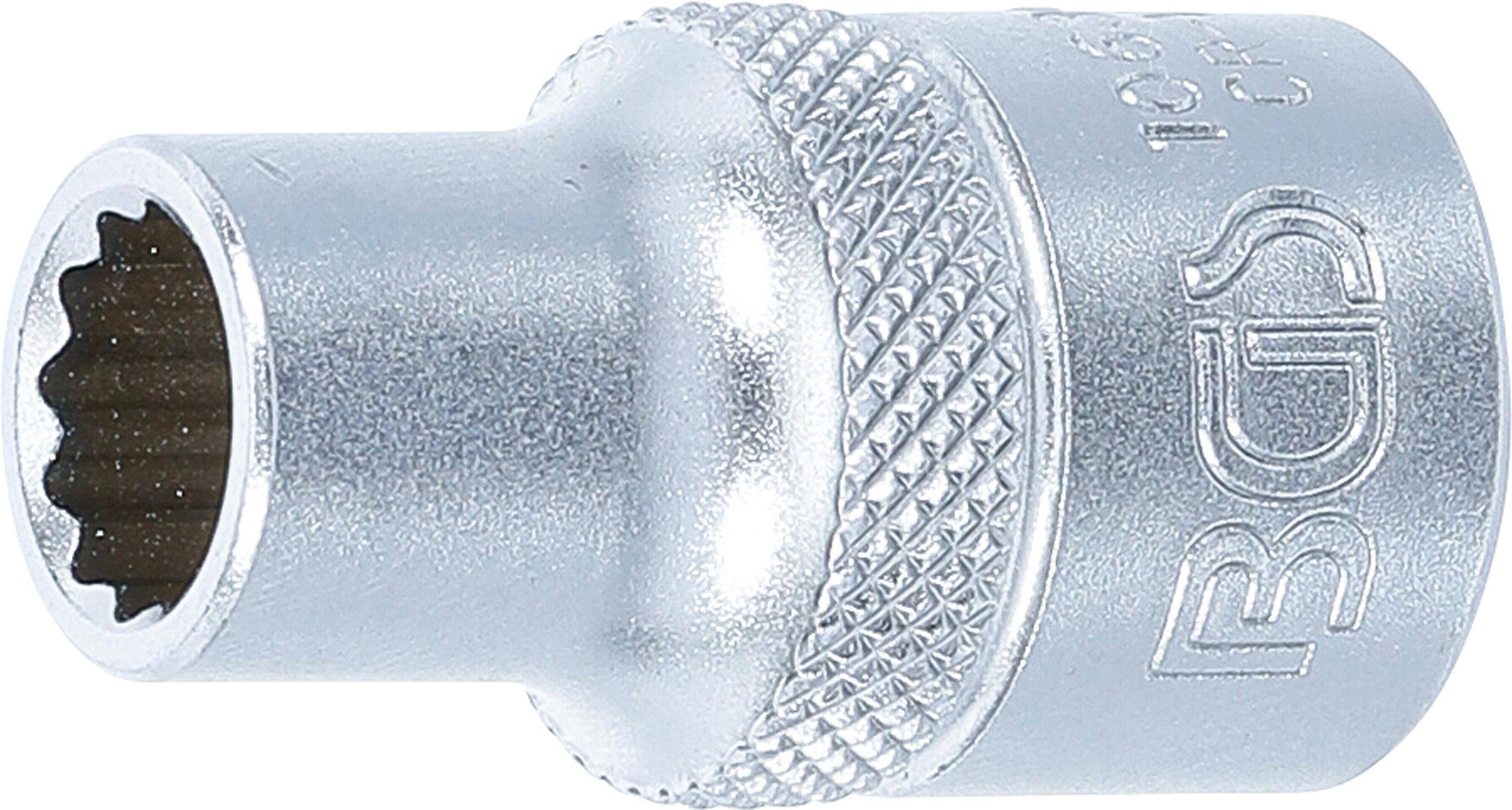 BGS Steckschlssel-Einsatz Zwlfkant | Antrieb Innenvierkant 12,5 mm