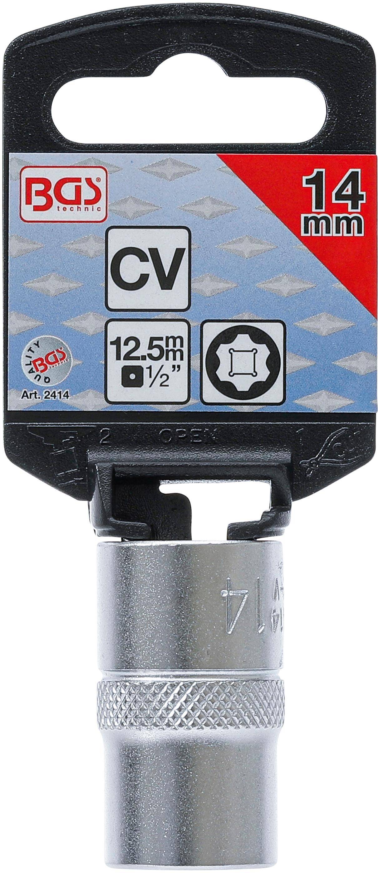 BGS Steckschlssel-Einsatz Super Lock | Antrieb Innenvierkant 12,5 mm