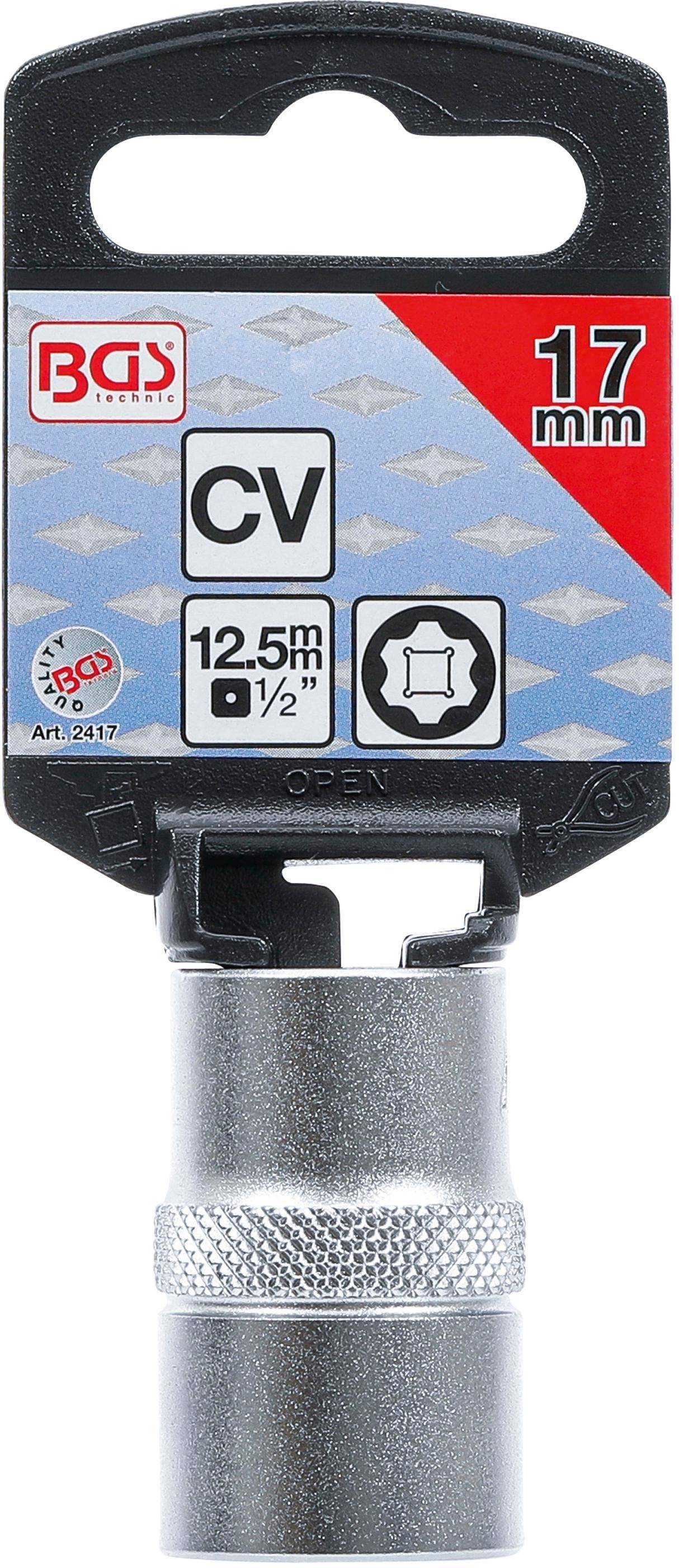 BGS Steckschlüssel-Einsatz Super Lock | Antrieb Innenvierkant 12,5 mm