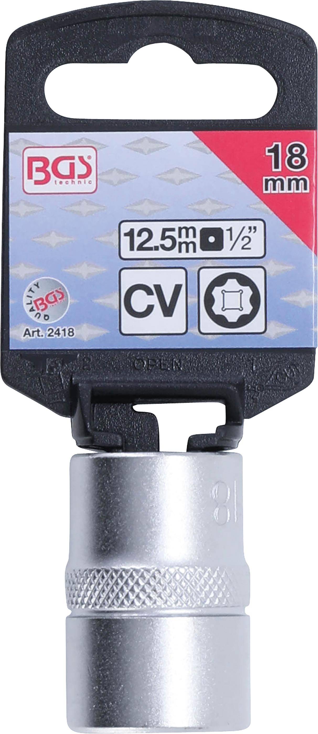 BGS technic Steckschlssel-Einsatz Super Lock | Antrieb Innenvierkant
