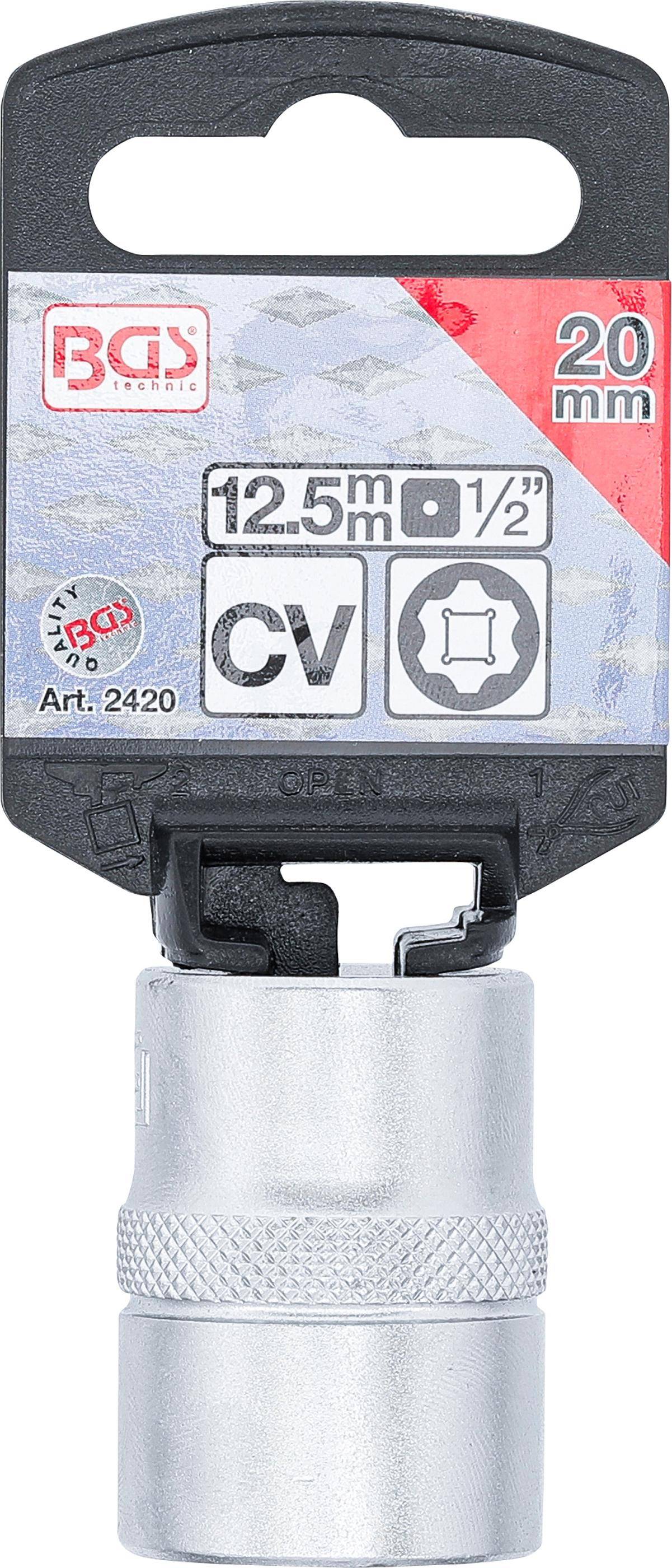 BGS Steckschlüssel-Einsatz Super Lock | Antrieb Innenvierkant 12,5 mm