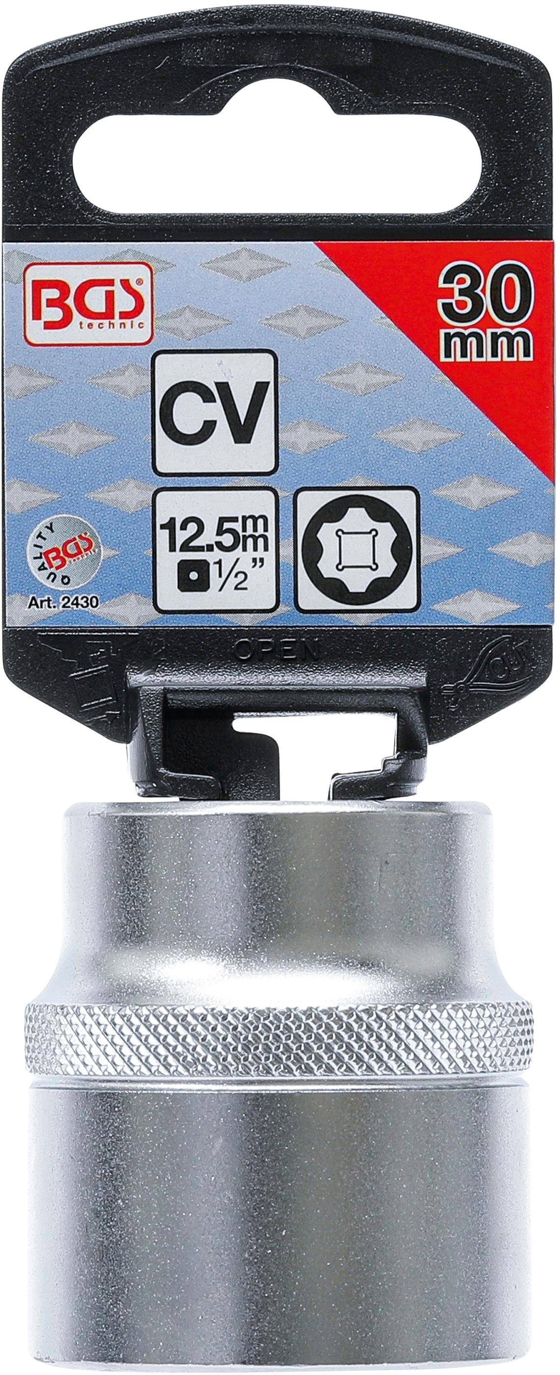 BGS Steckschlssel-Einsatz Super Lock | Antrieb Innenvierkant 12,5 mm