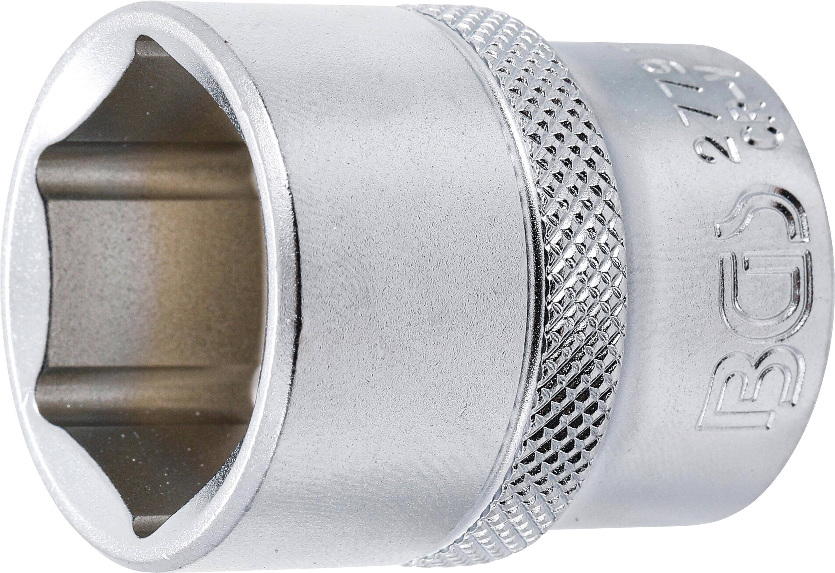 BGS Steckschlüssel-Einsatz Sechskant | Antrieb Innenvierkant 12,5 mm