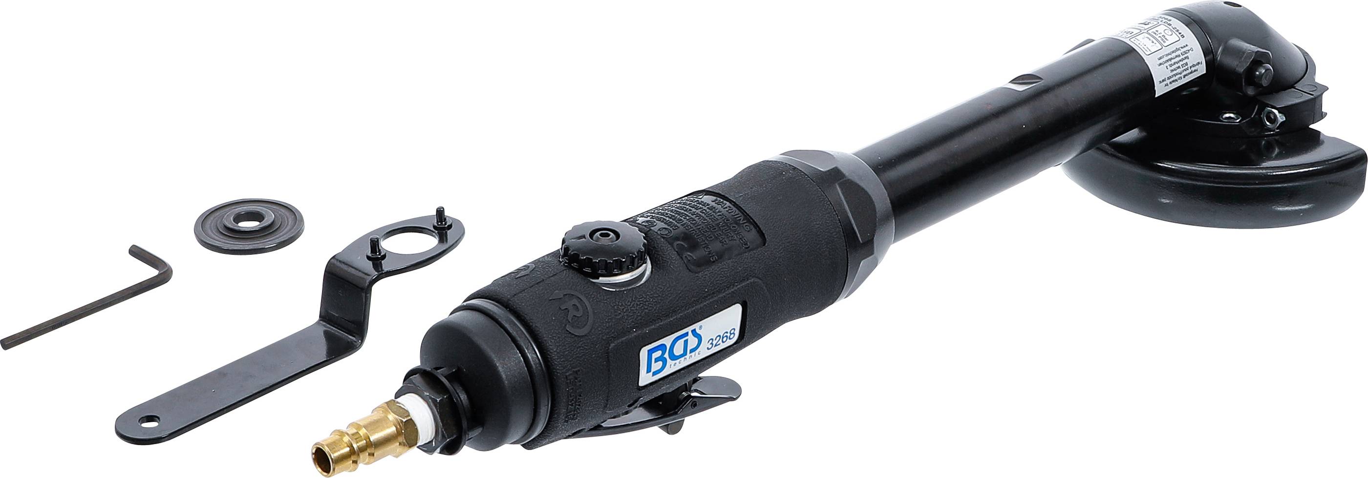 BGS technic Druckluft-Trennschneider | extra lang | flacher Kopf |