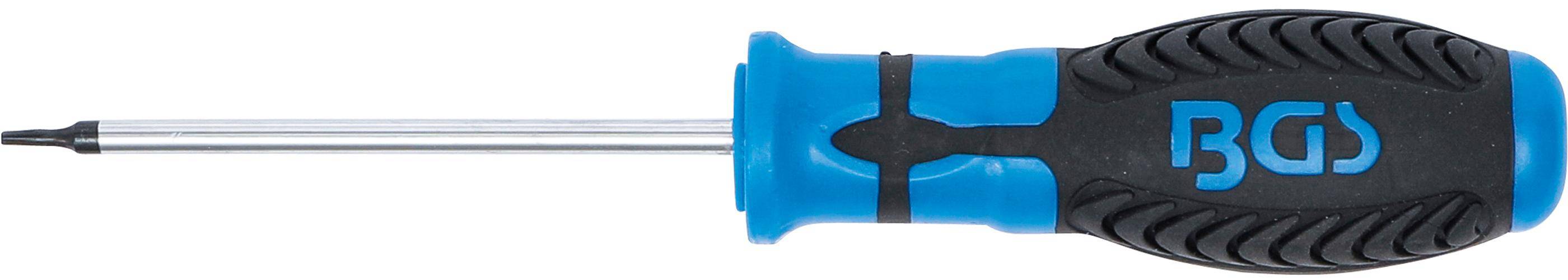 BGS Schraubendreher | T-Profil (für Torx) T6 | Klingenlänge 80 mm