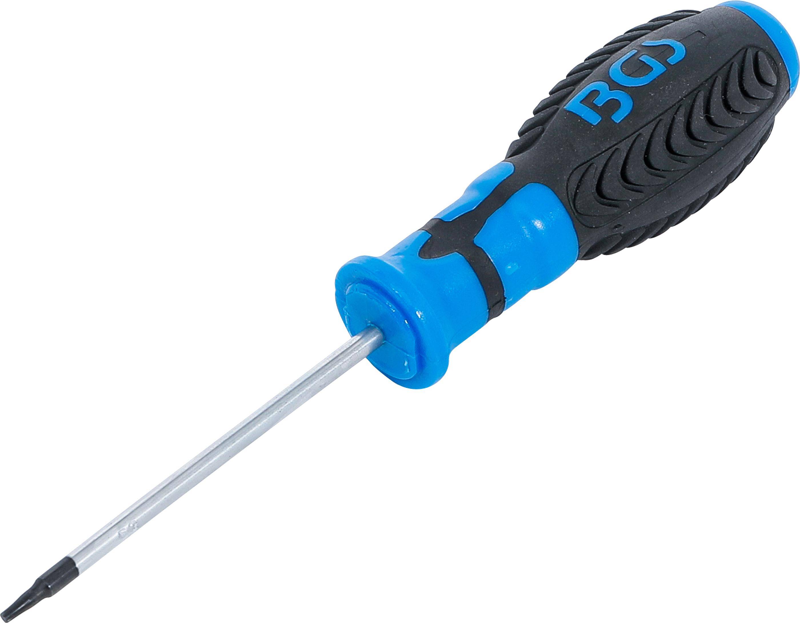 BGS technic Schraubendreher | T-Profil (fr Torx) T8 | Klingenlnge 80