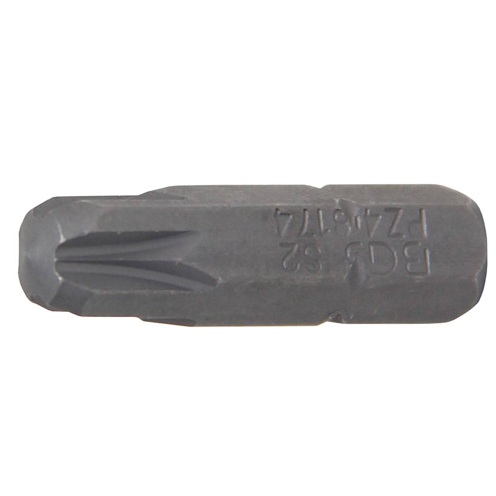 Hex Torque' Schraubendreher-Bit, grau, mit sternförmiger Spitze zur Verwendung mit Schrauben oder Bolzen. Text 'EGD 52 H224712' an der Seite eingraviert.