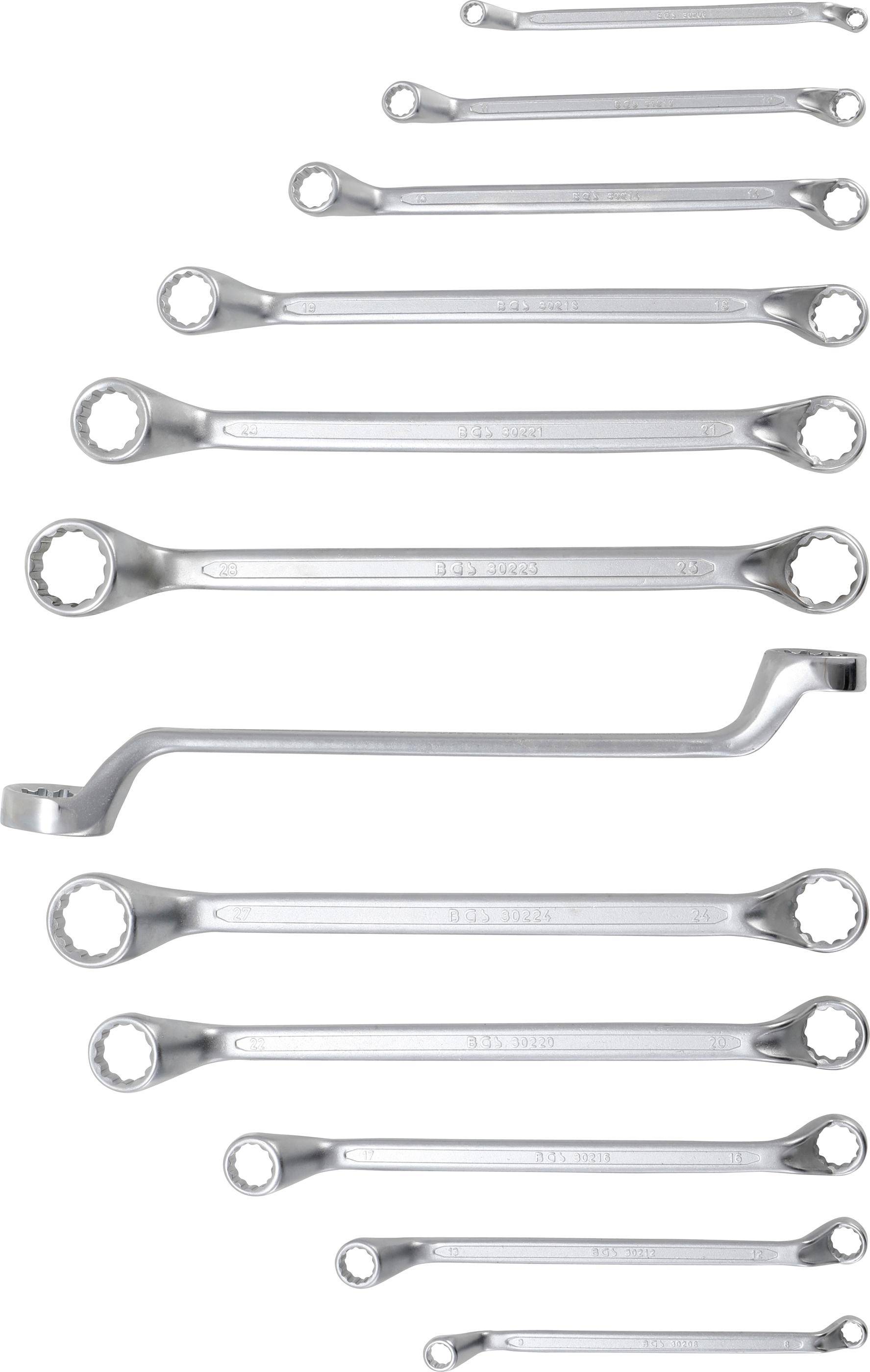 BGS technic Doppel-Ringschlssel-Satz | tief gekrpft | SW 6 - 32 mm |