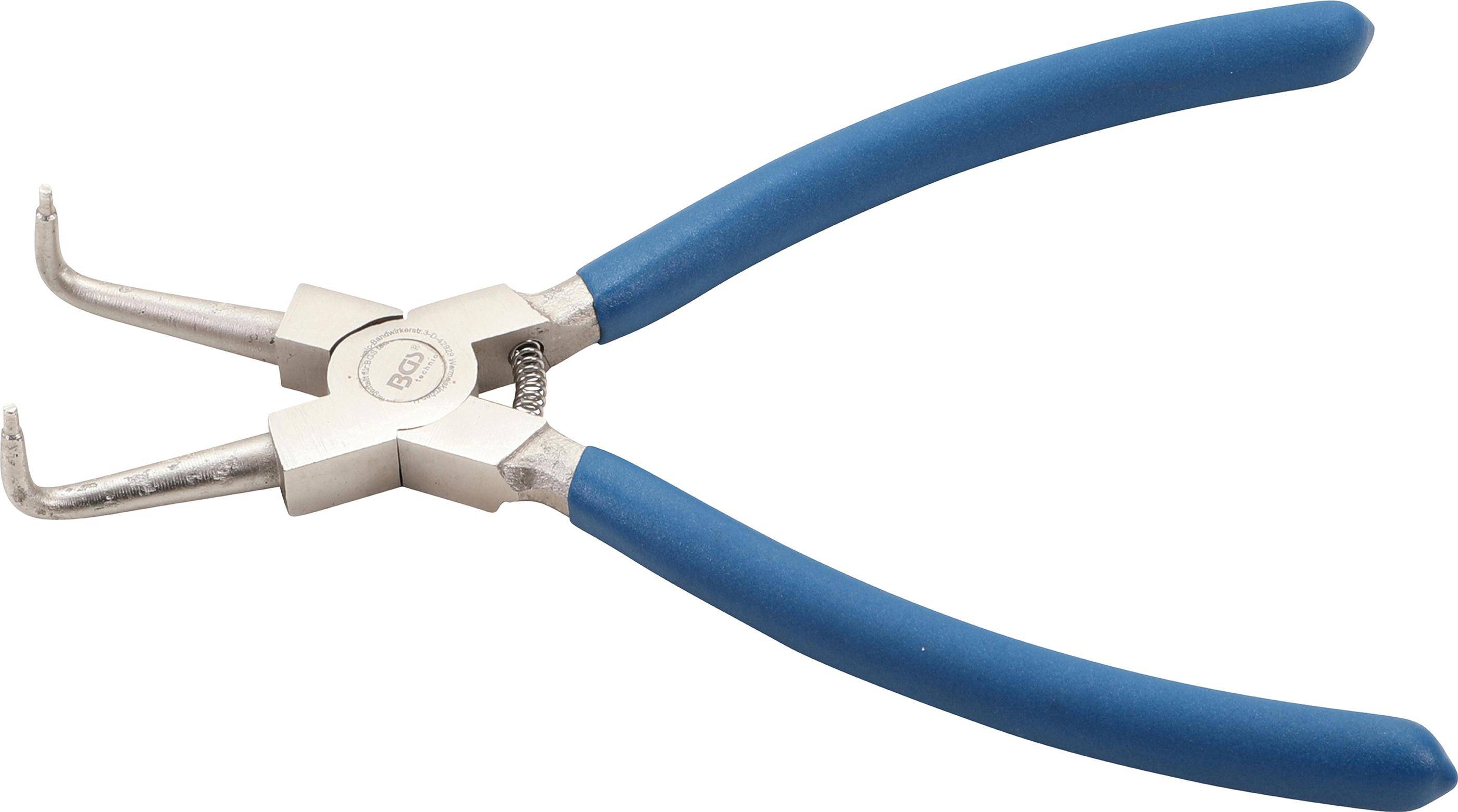 BGS Sprengringzange | abgewinkelt | fr Innensprengringe | 225 mm