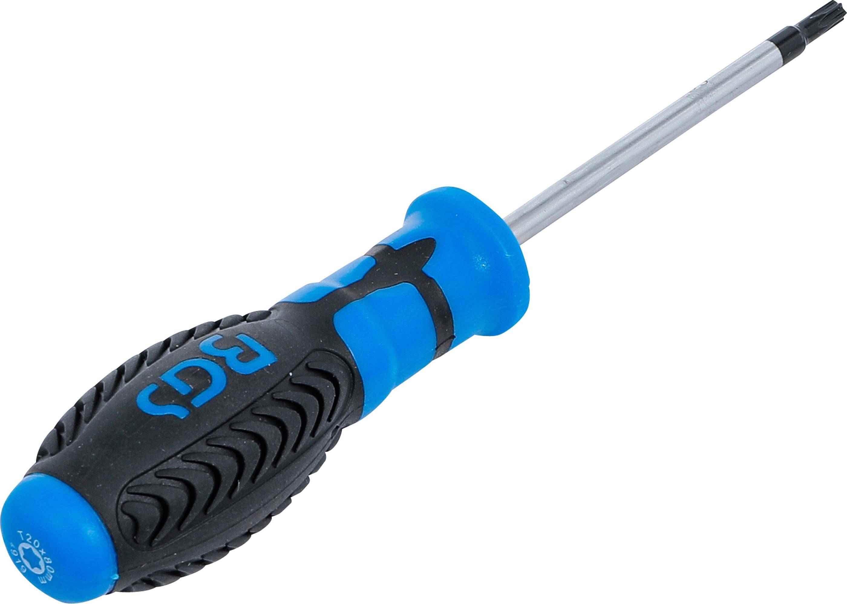 BGS Schraubendreher | T-Profil (fr Torx) T20 | Klingenlnge 80 mm