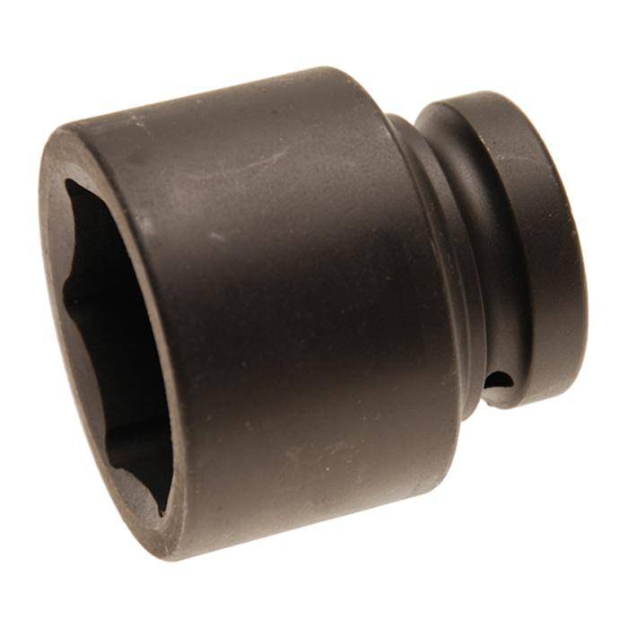 Kraft-Einsatz - 1" Antrieb - 50 mm - CR-MO-Stahl - phosphatiert - mit Rille und Bohrung für Haltekugel
