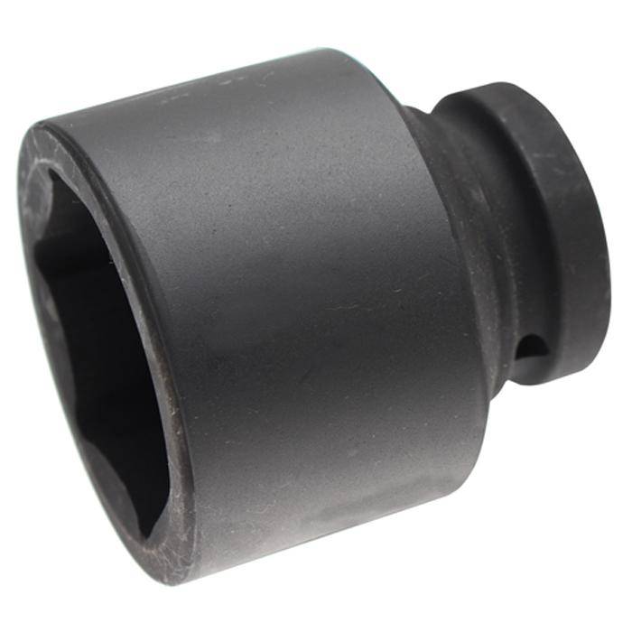 Kraft-Einsatz - 1" Antrieb - 55 mm - CR-MO-Stahl - phosphatiert - mit Rille und Bohrung für Haltekugel