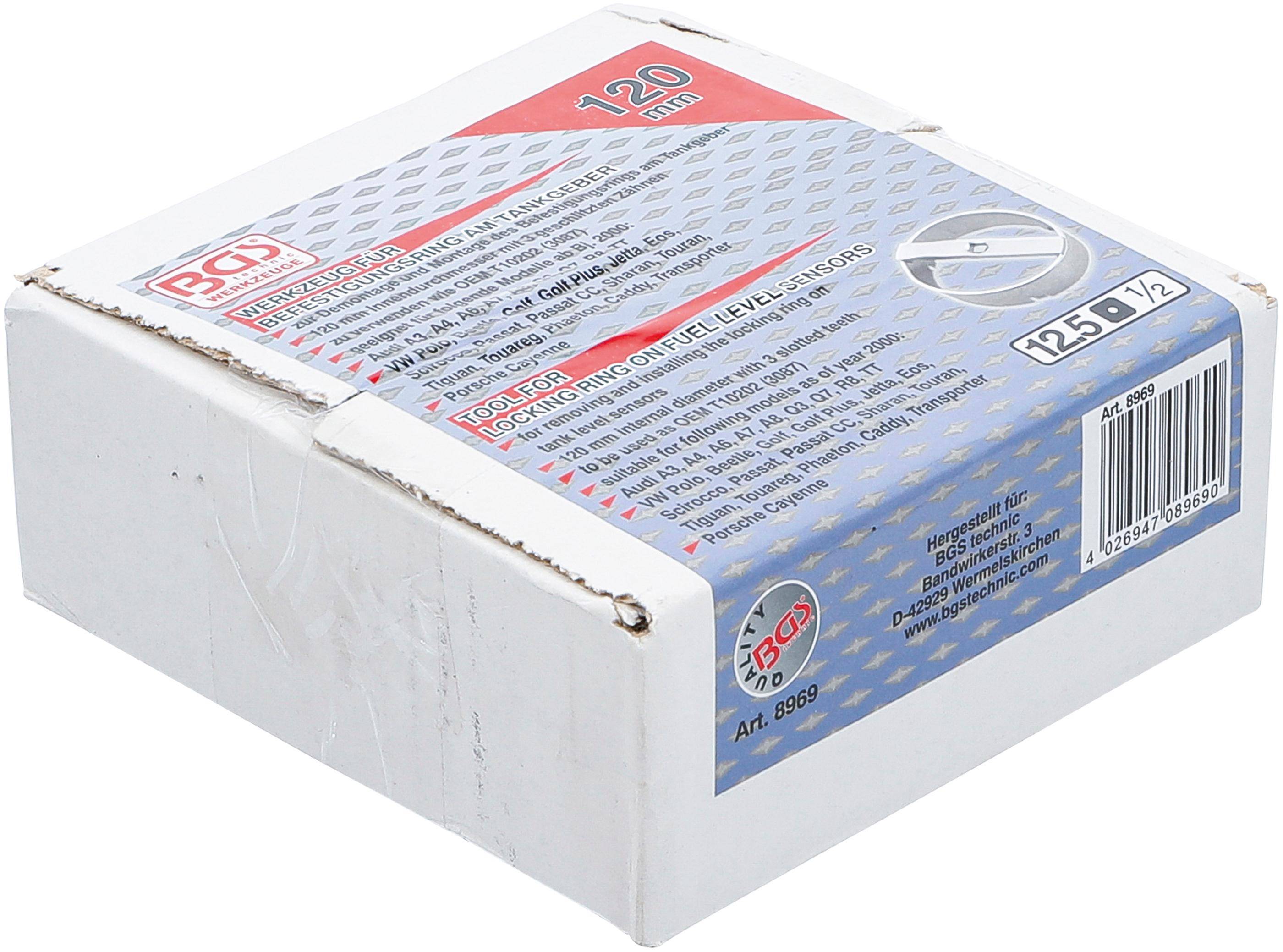 BGS Werkzeug fr Befestigungsring am Tankgeber bei VAG und Porsche