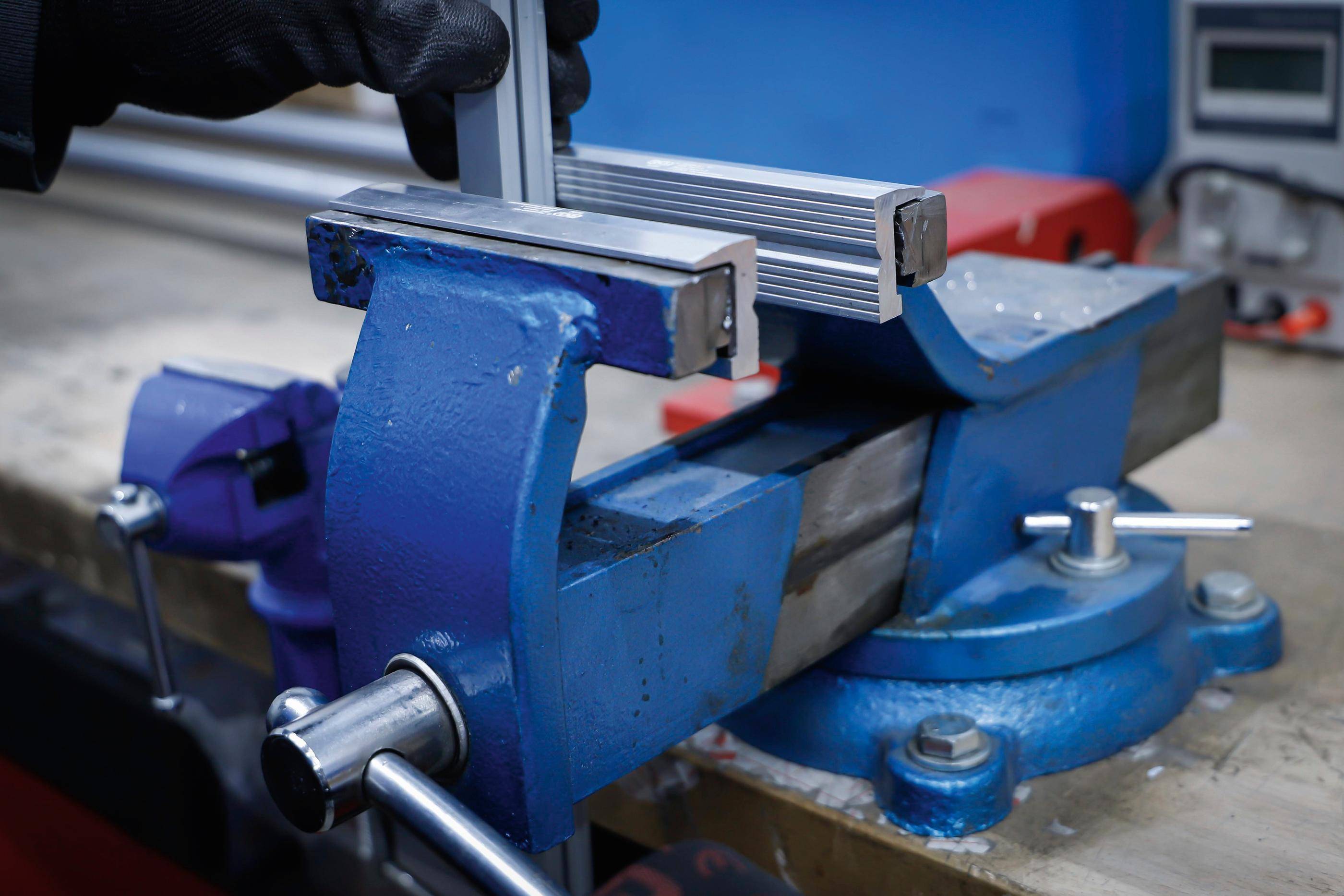 BGS technic Schraubstock-Schutzbacken | Aluminium | Breite 150 mm |