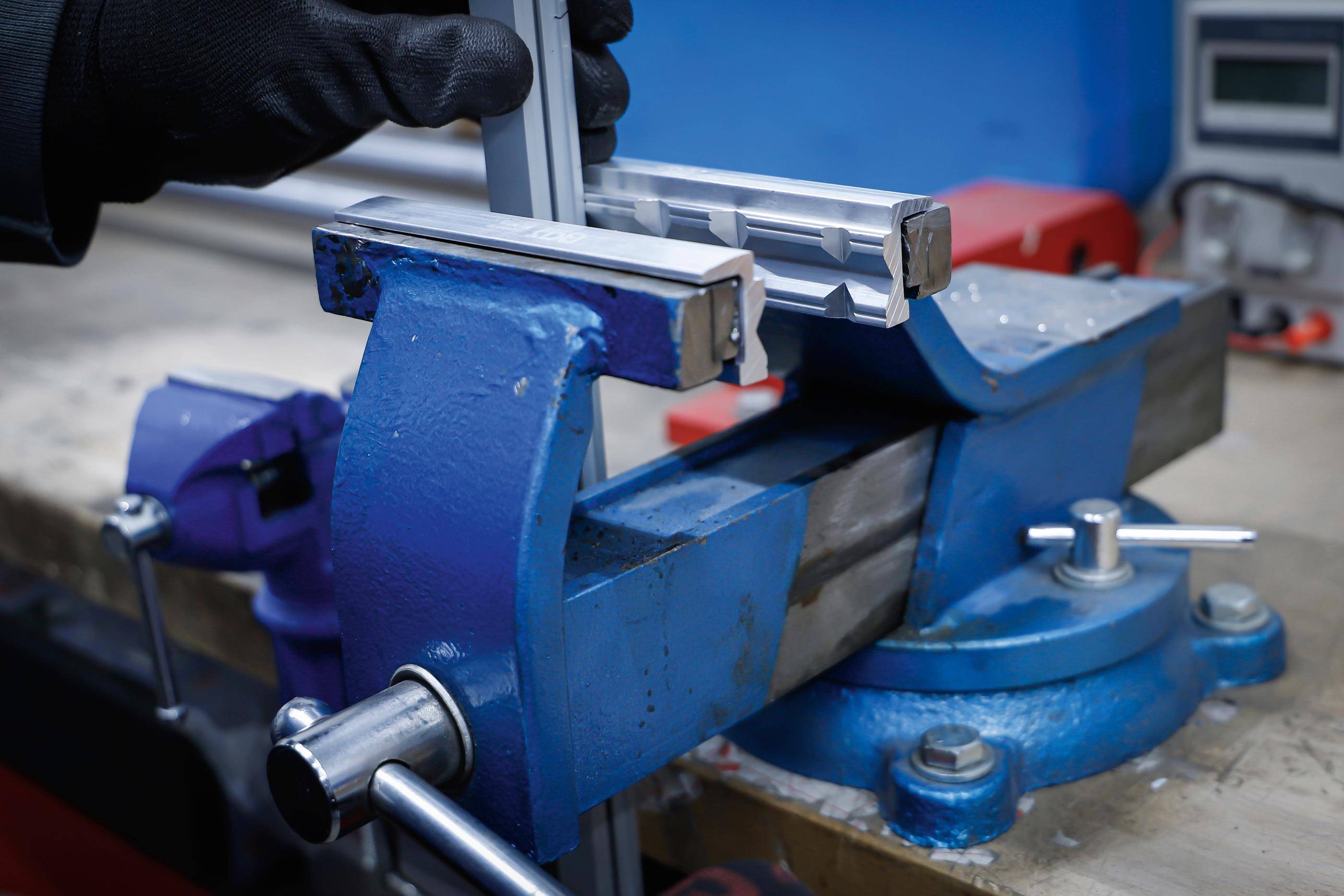 BGS technic Schraubstock-Schutzbacken | Aluminium | Breite 125 mm |