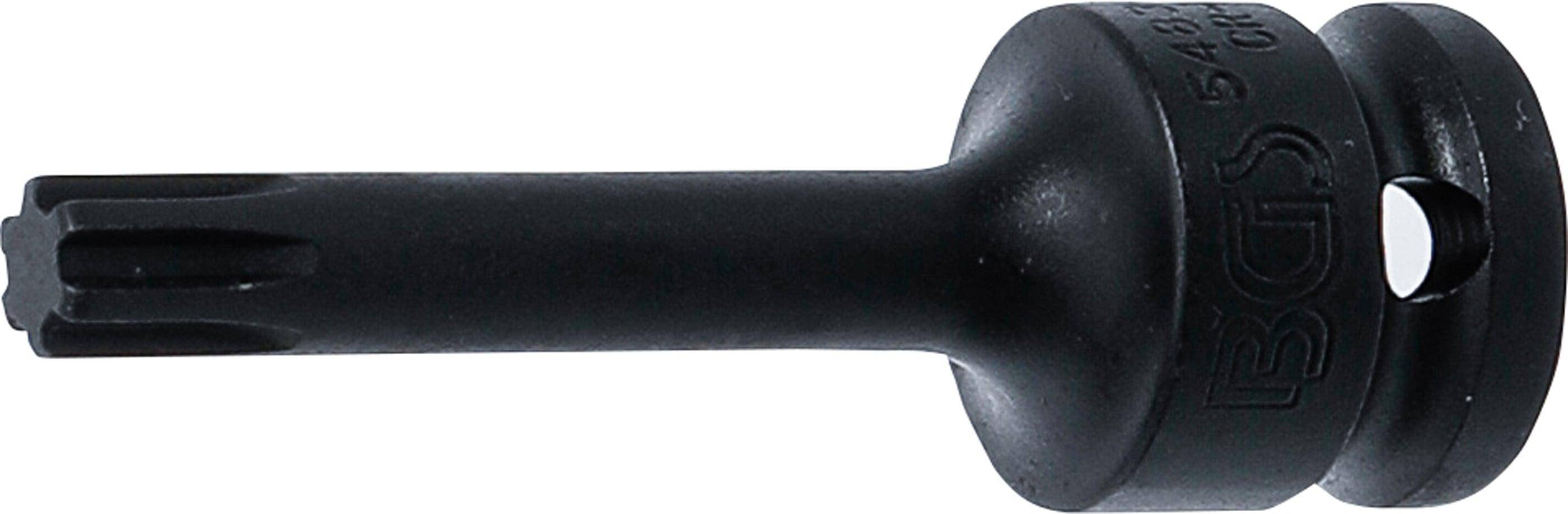 Kraft-Biteinsatz "BGS" Ribe - 1/2" Antrieb Chrom-Molybdän-Stahl - Länge 75 mm